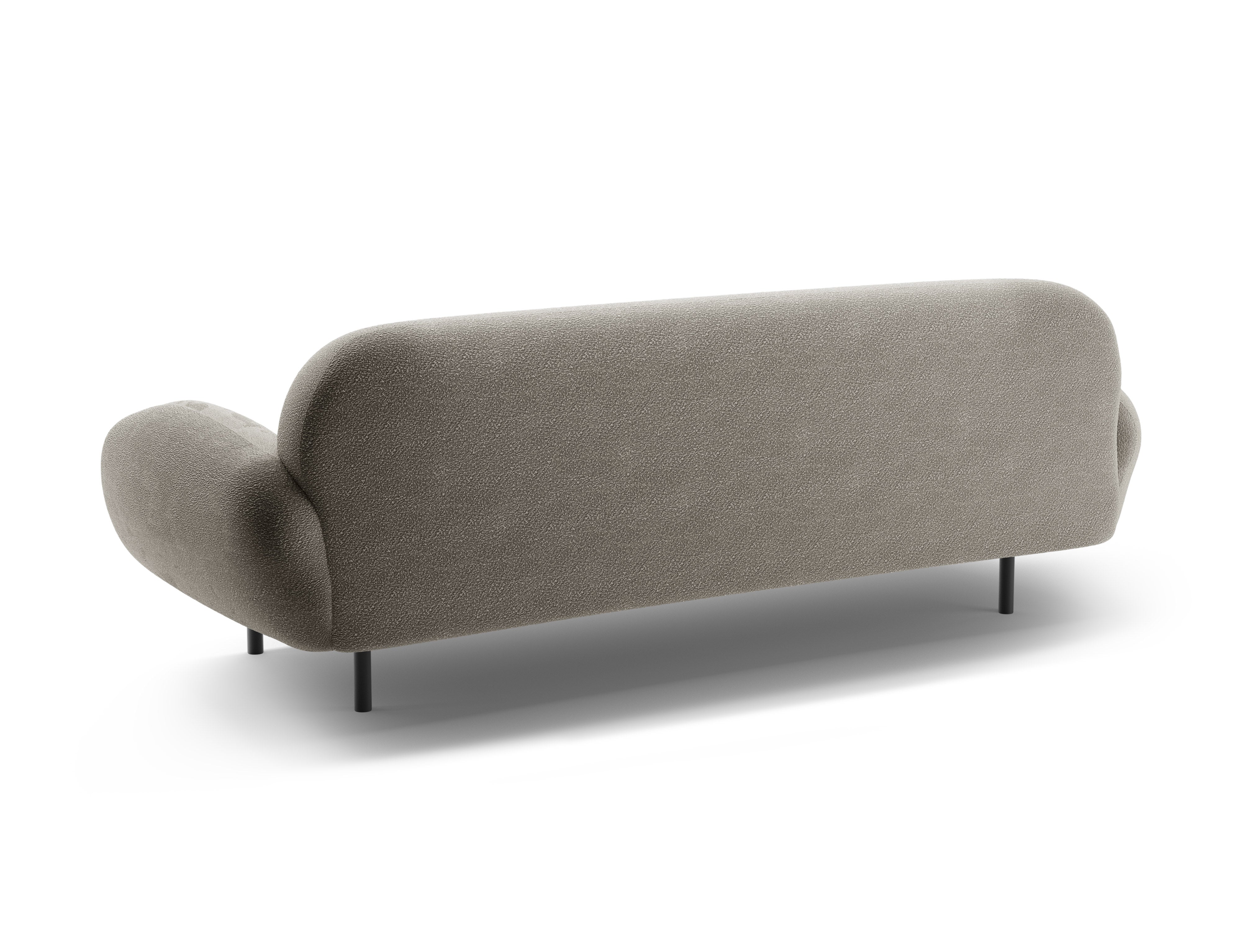 3-seater Sofa POPPY gray boucle