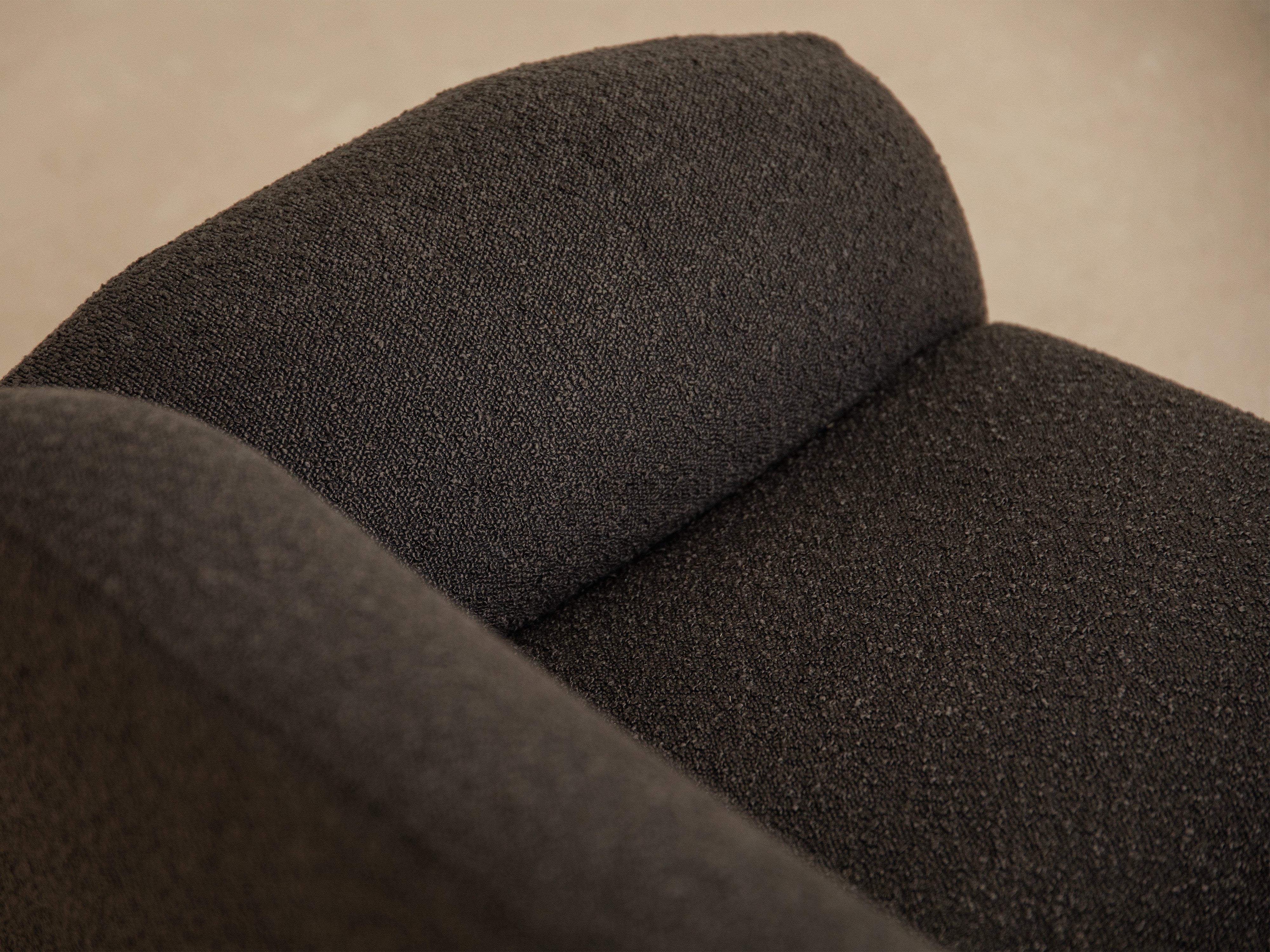 Sofa 3-osobowa POPPY szary szenil