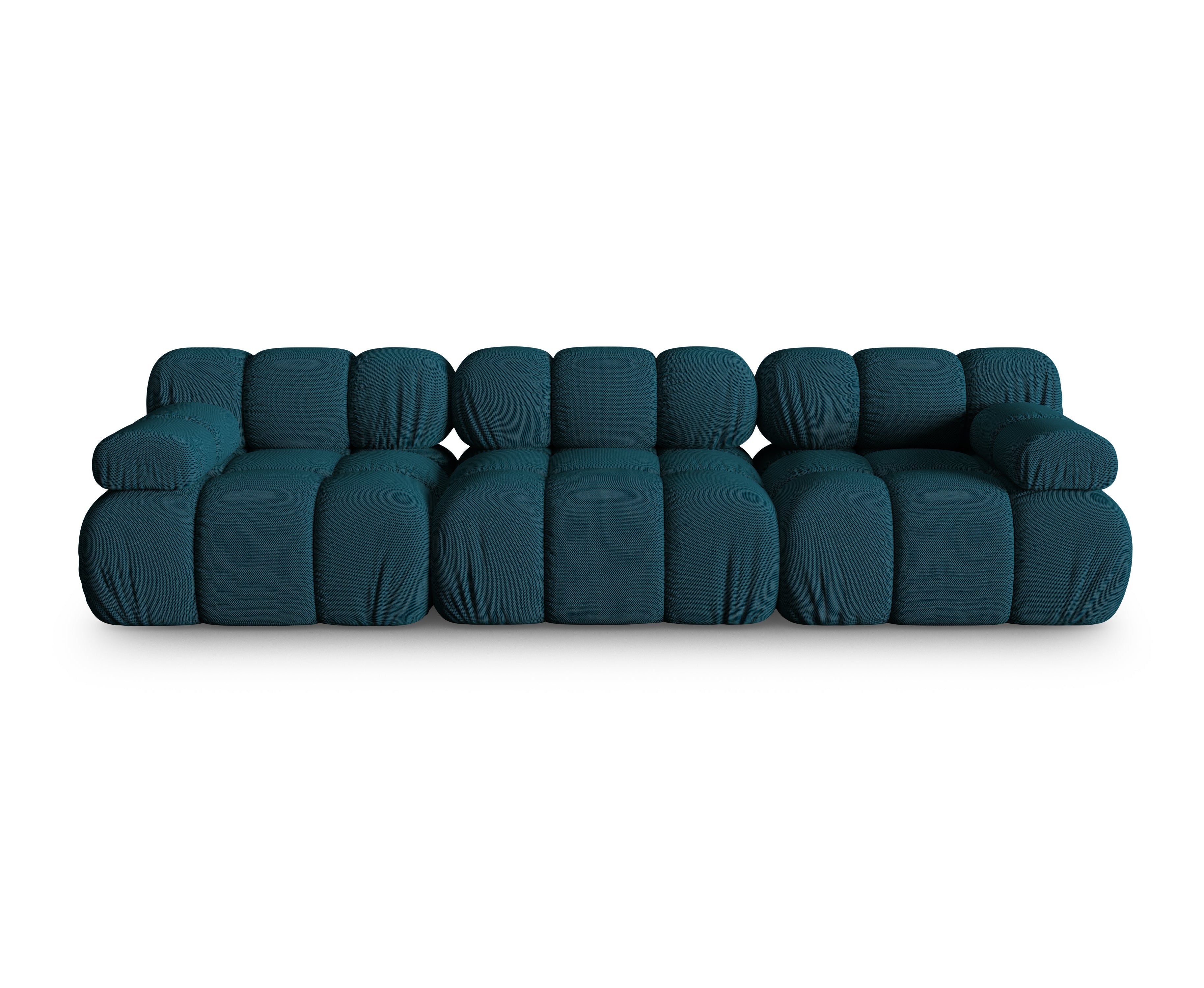 Sofa modułowa 3-osobowa BELLIS morska tkanina 3D