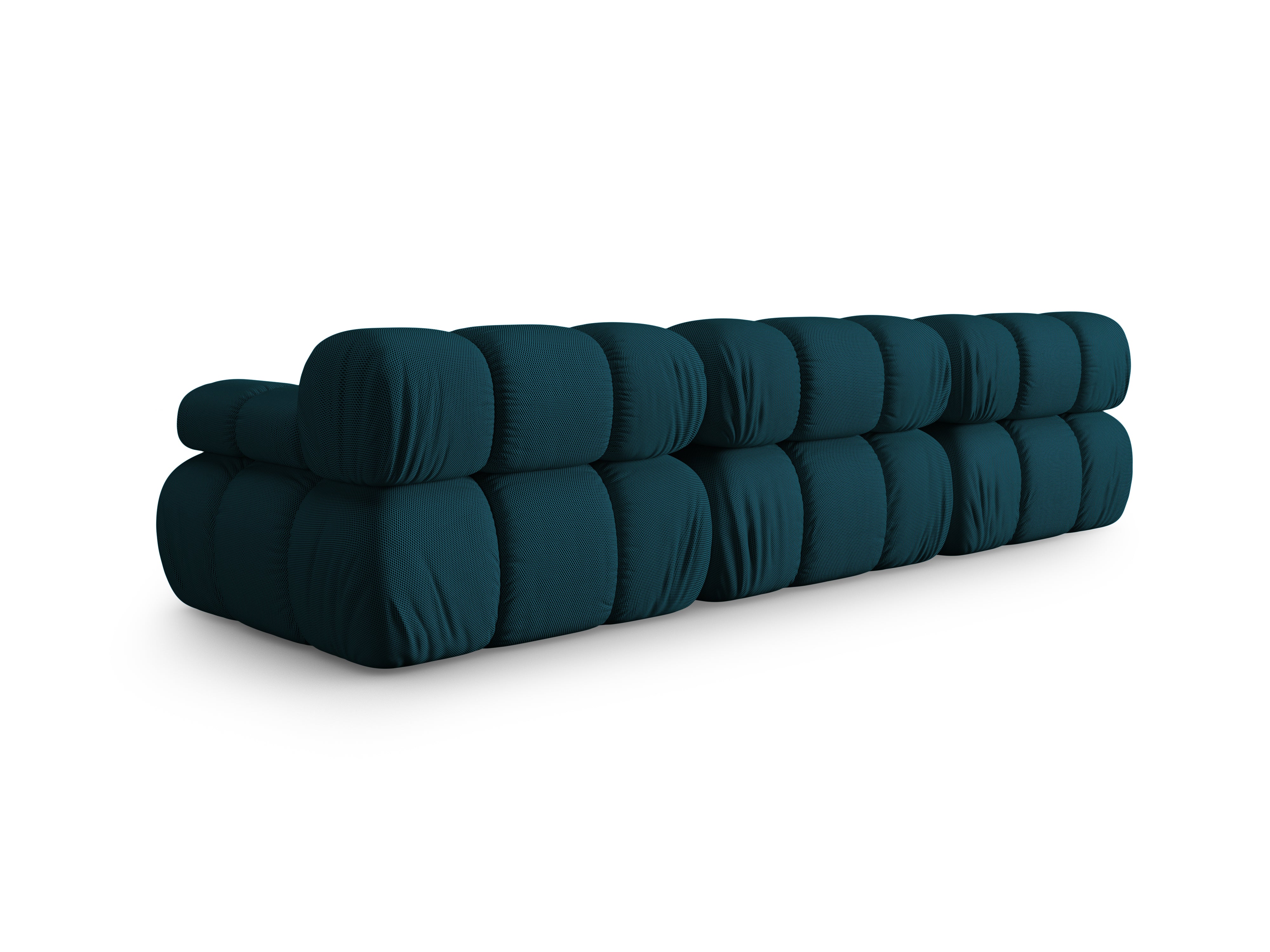 Sofa modułowa 3-osobowa BELLIS morska tkanina 3D