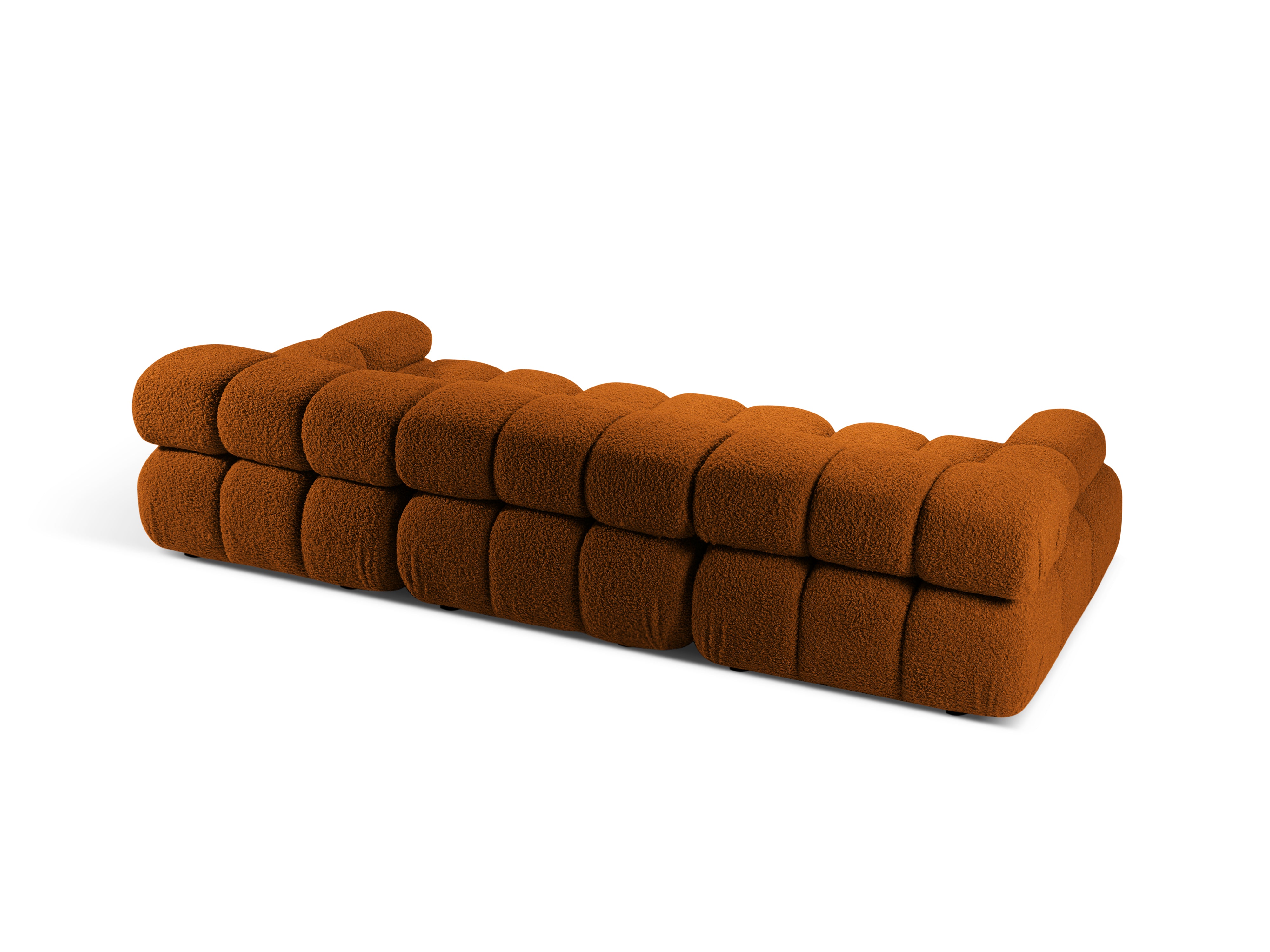 Sofa modułowa 3-osobowa BELLIS ceglany boucle