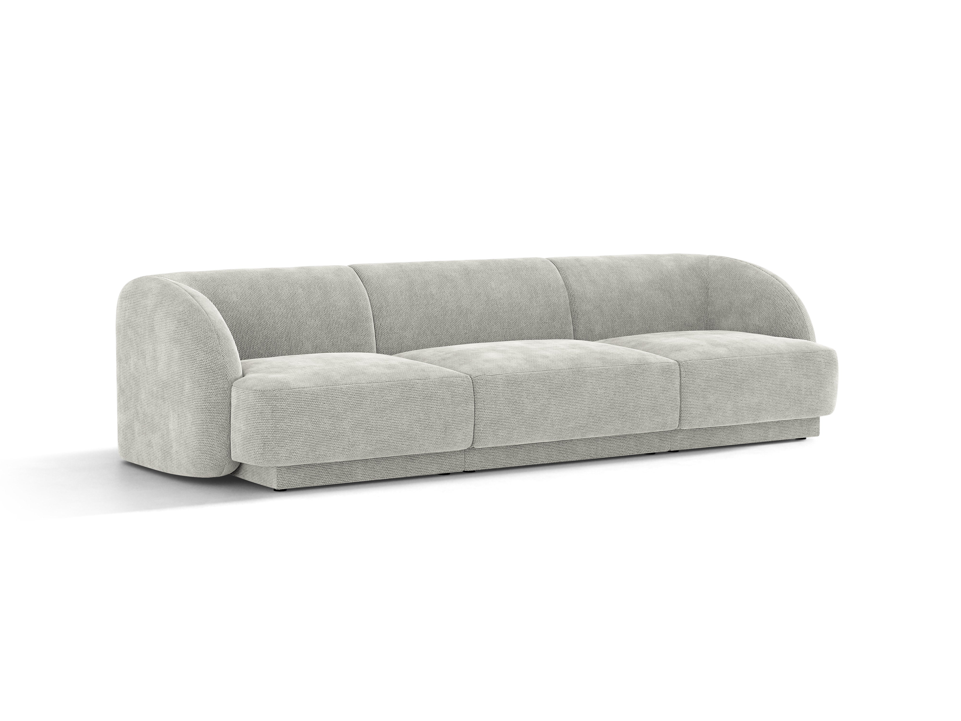 Sofa 3-osobowa MILEY szary szenil