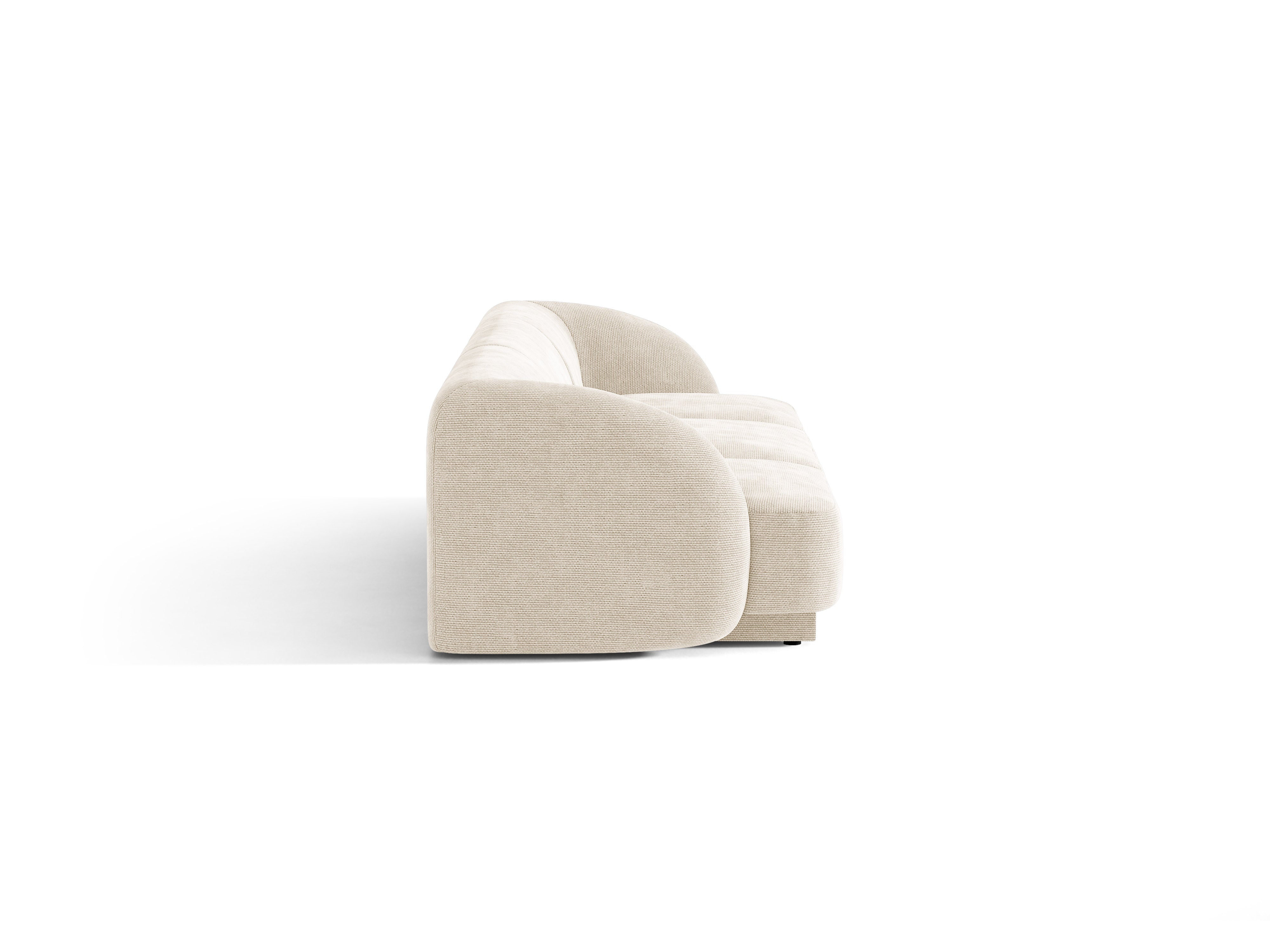 Sofa 3-osobowa MILEY kość słoniowa szenil