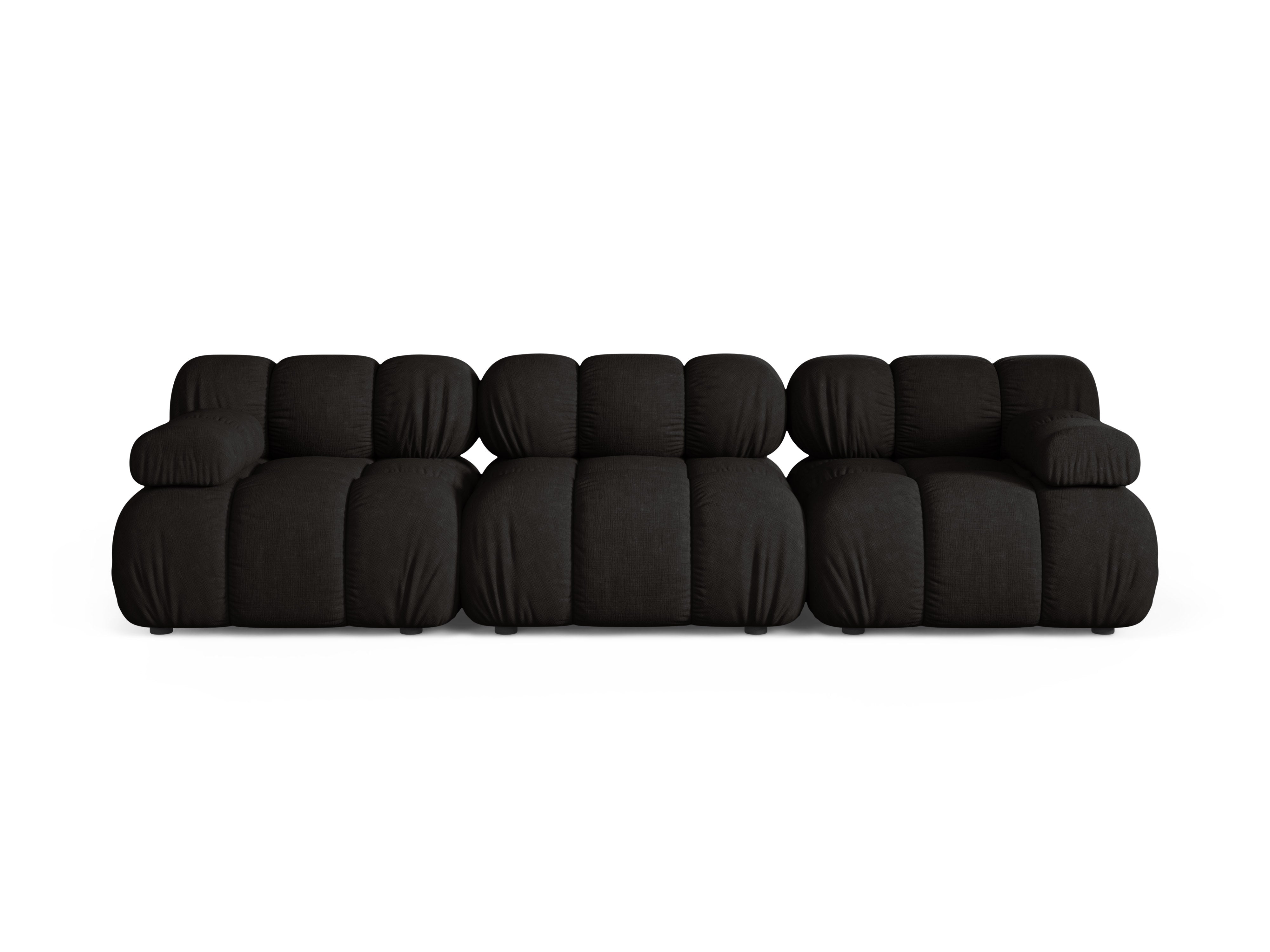 Sofa modułowa 3-osobowa BELLIS czarny