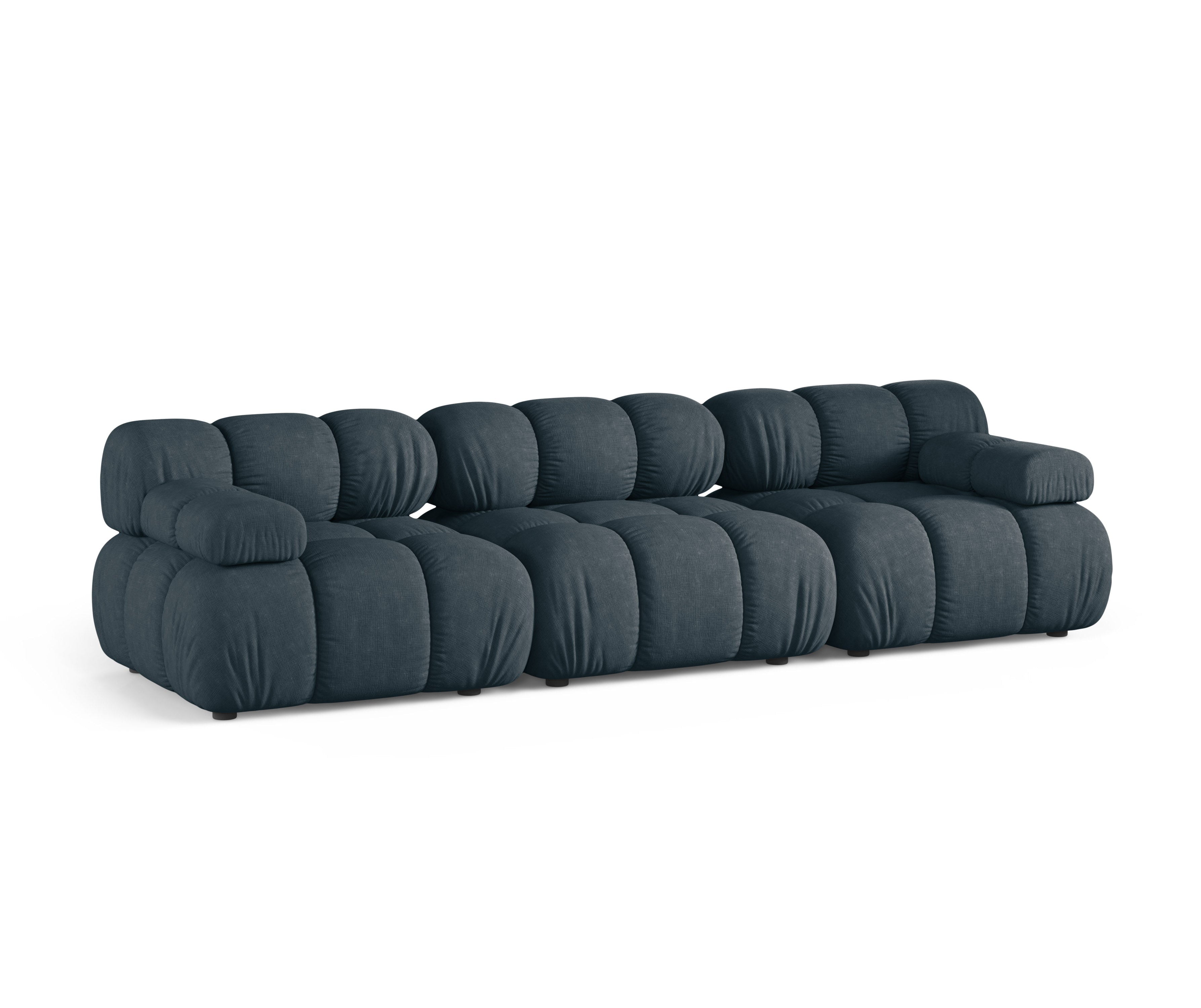 Sofa modułowa 3-osobowa BELLIS niebieski petrol