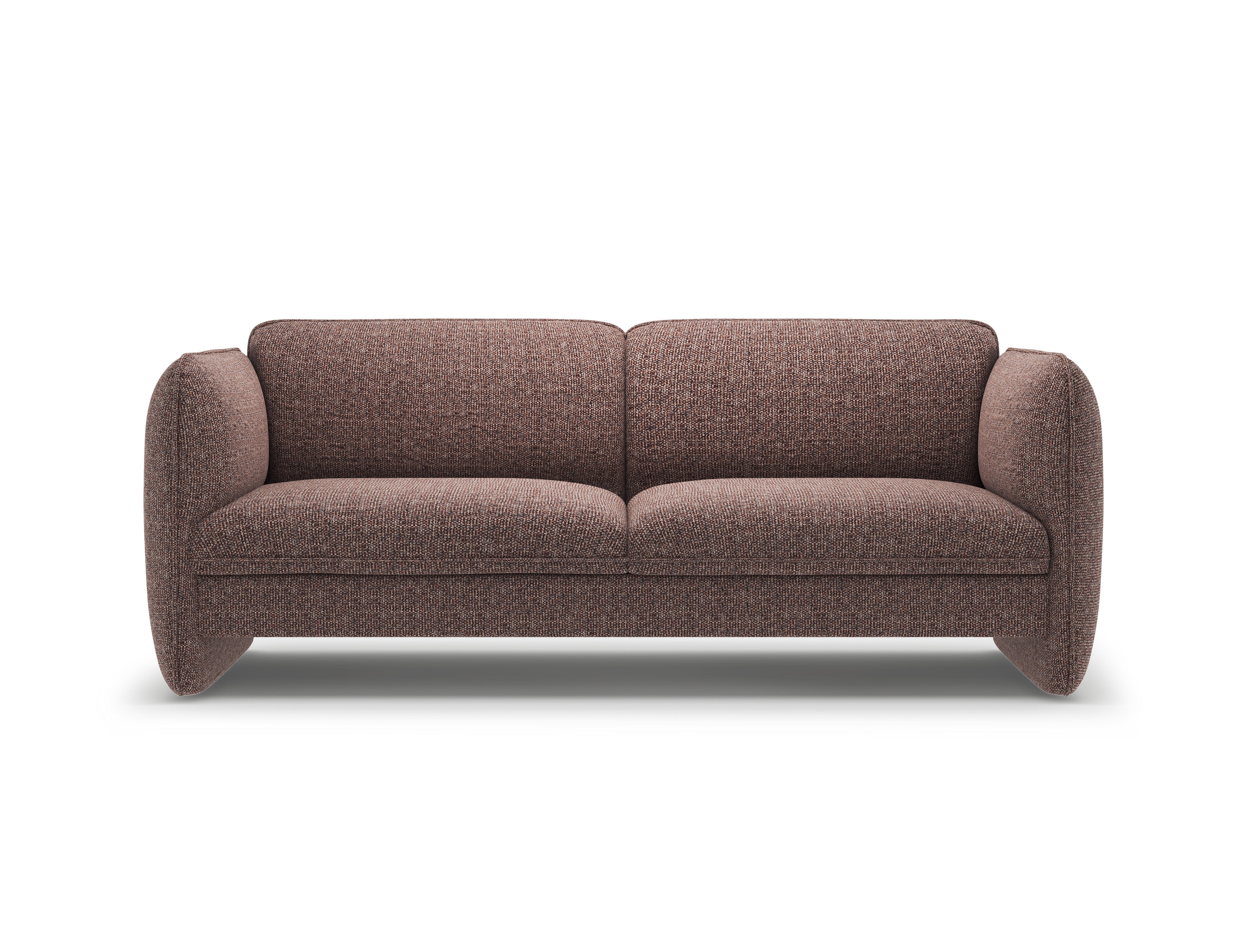 Sofa 3-osobowa GEORGIA brązowy szenil