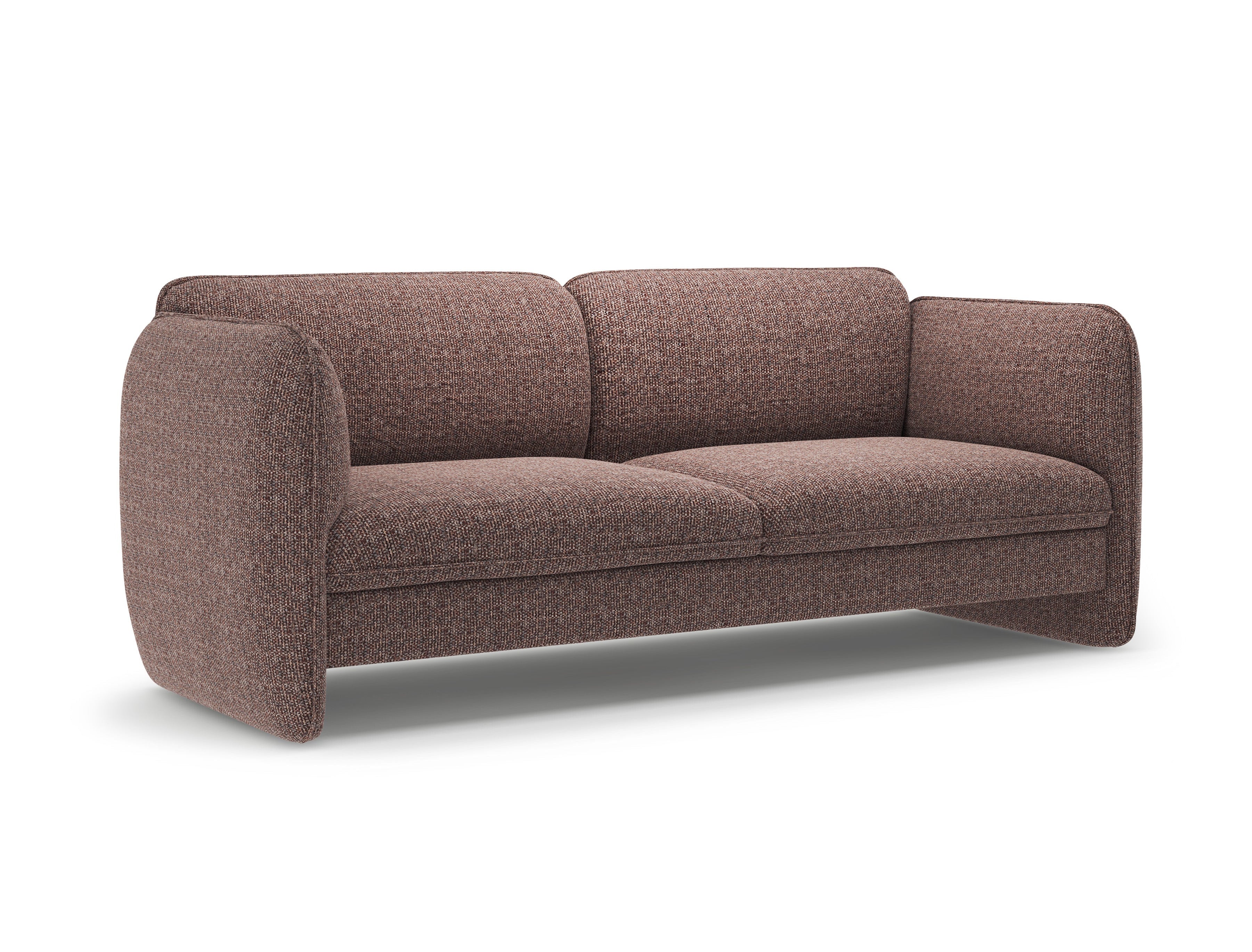 Sofa 3-osobowa GEORGIA brązowy szenil