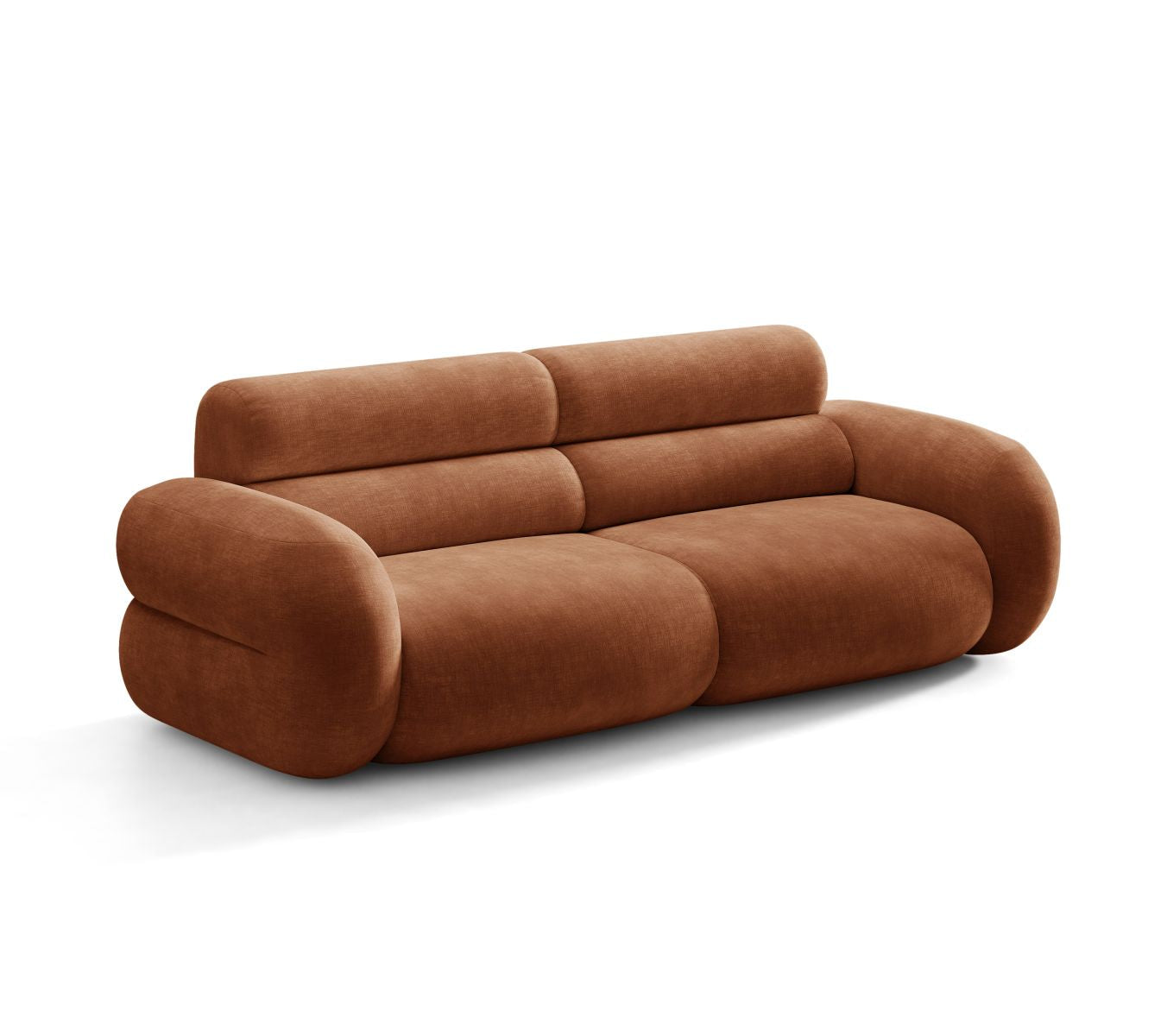 Sofa 3-osobowa NEO ceglany szenil