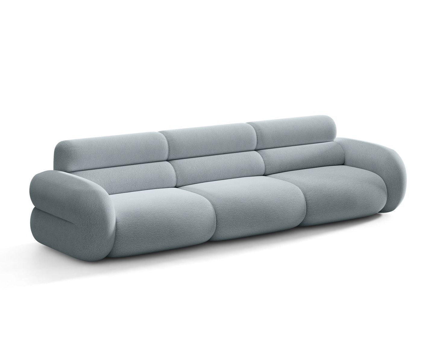 Sofa 4-osobowa NEO błękitny boucle