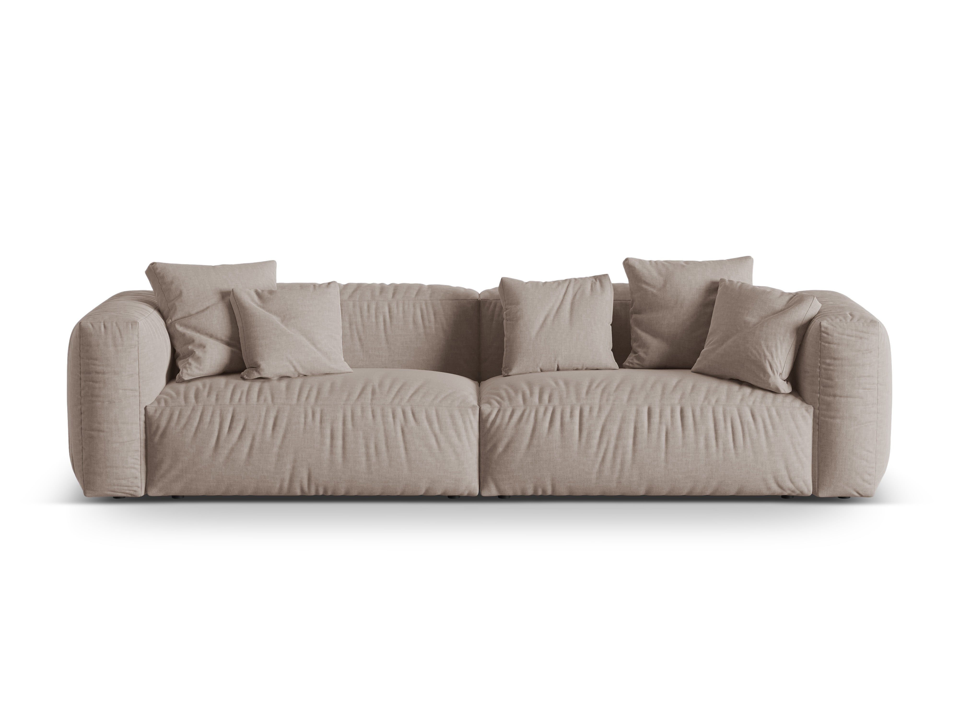 Sofa 4-osobowa MARTINA ciemnobeżowy