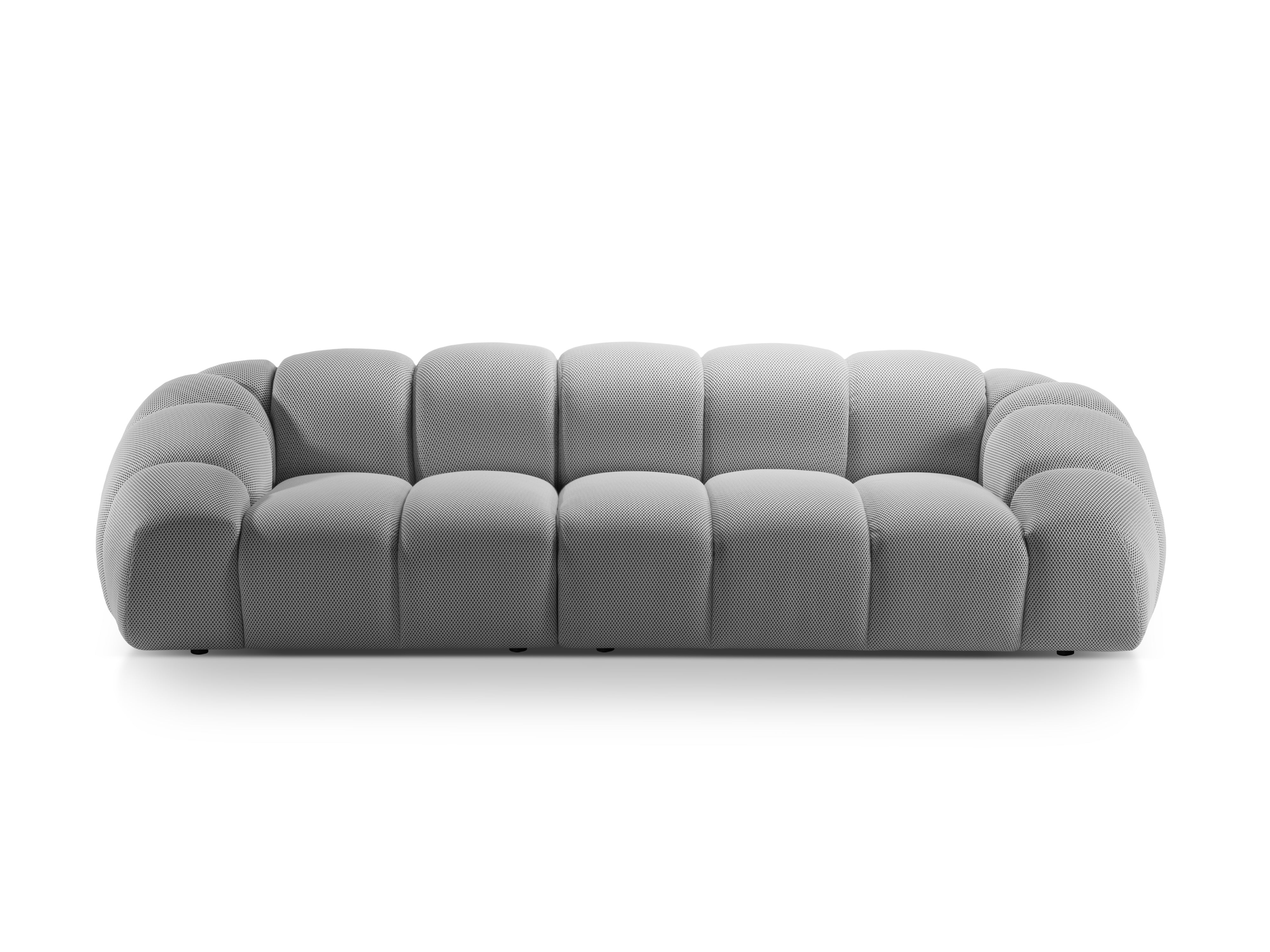 Sofa für 4 Personen DIANA silber