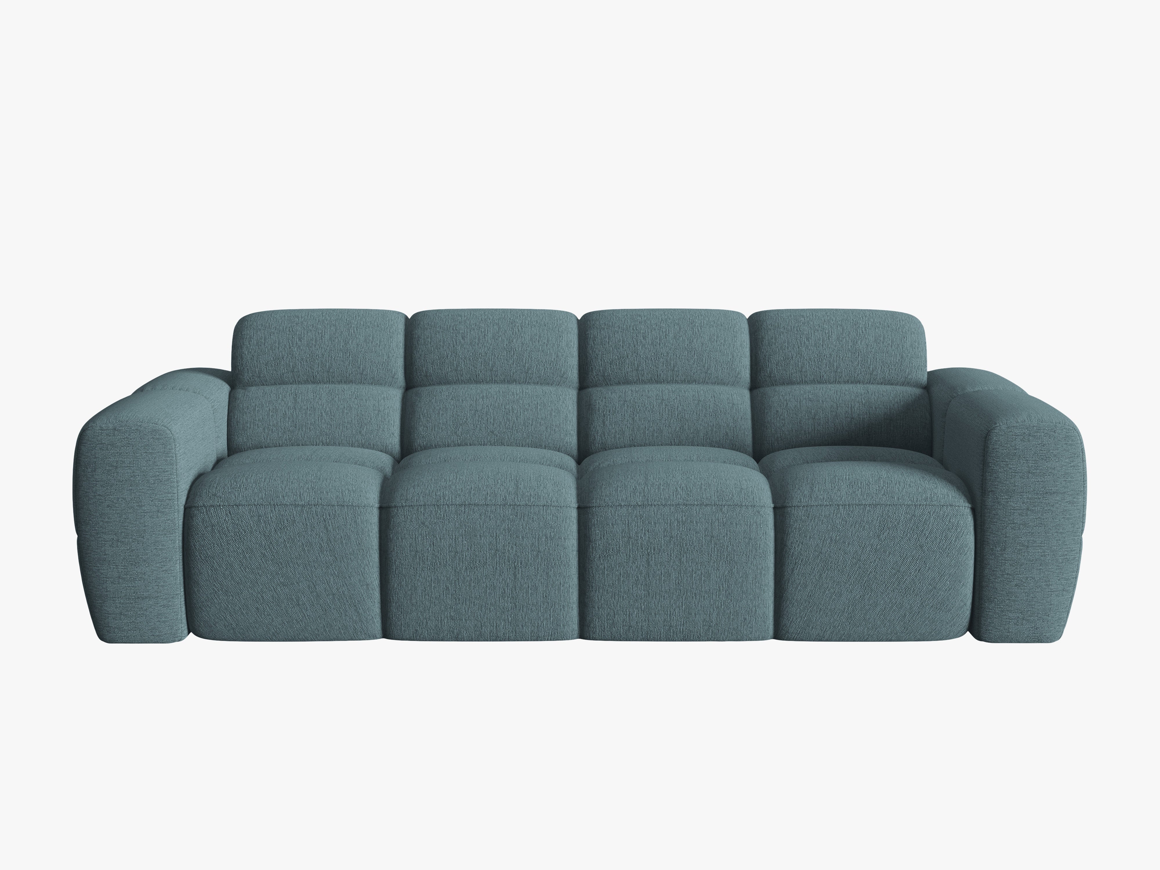 Sofa 4-osobowa LISA jasnoniebieski szenil