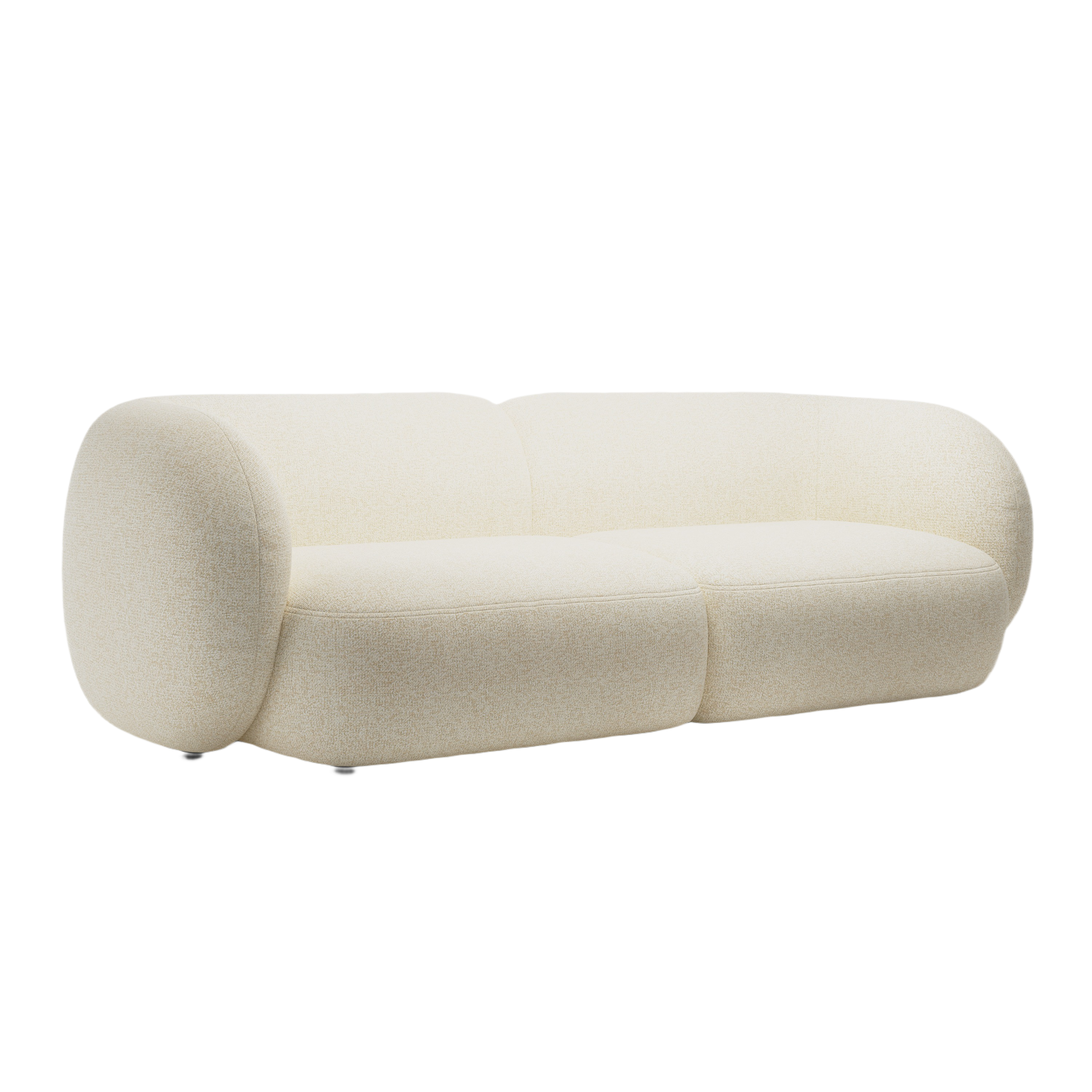 Sofa 4-osobowa KATE jasnobeżowy melanż