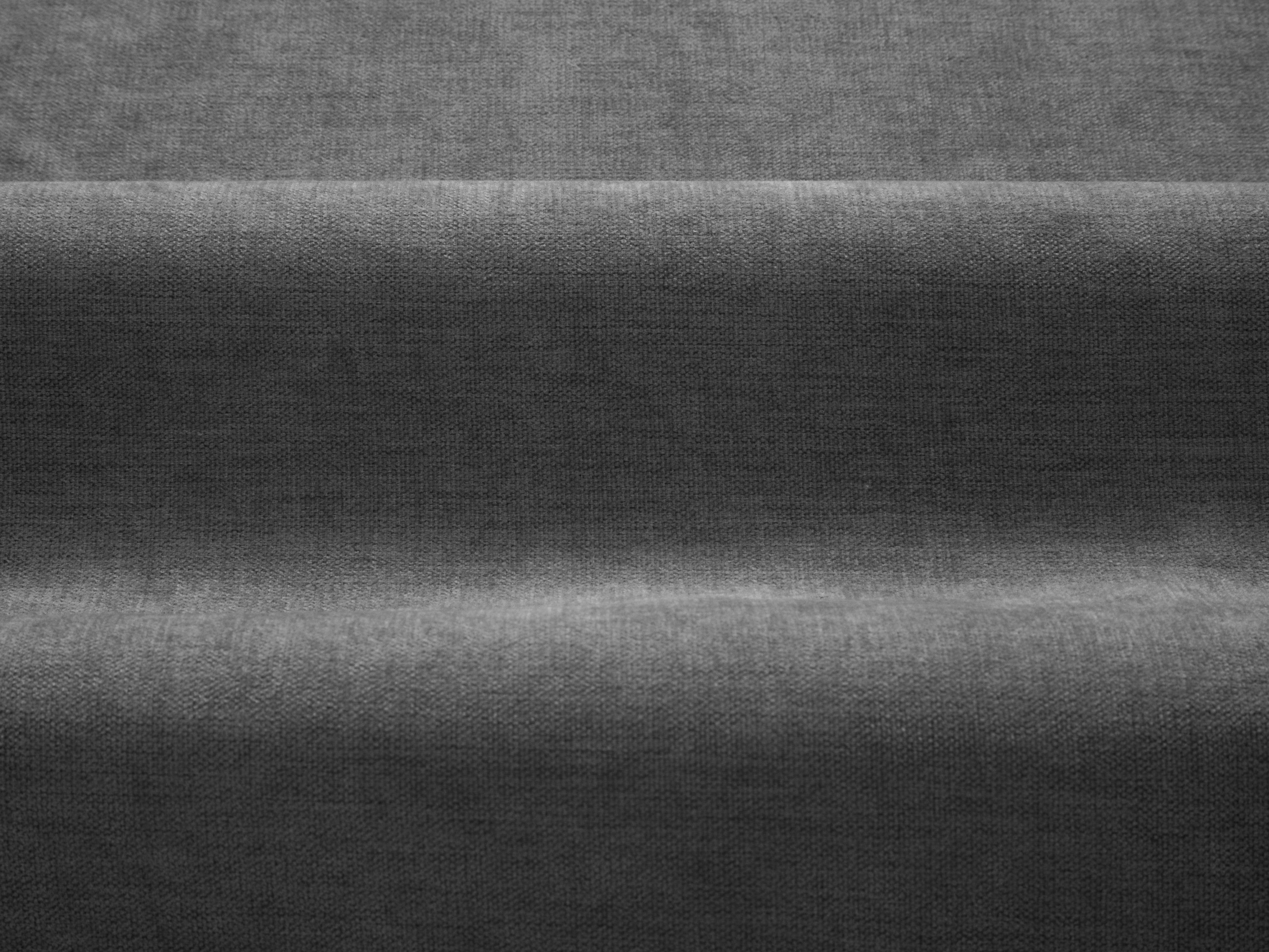 4-seater sofa ADA dark gray chenille