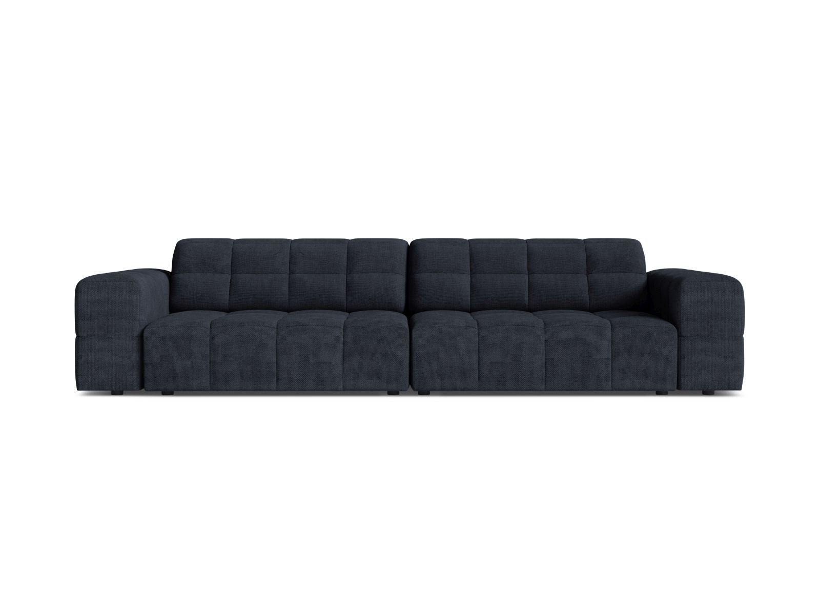 Sofa 4-osobowa JENNIFER granatowy szenil – Micadoni