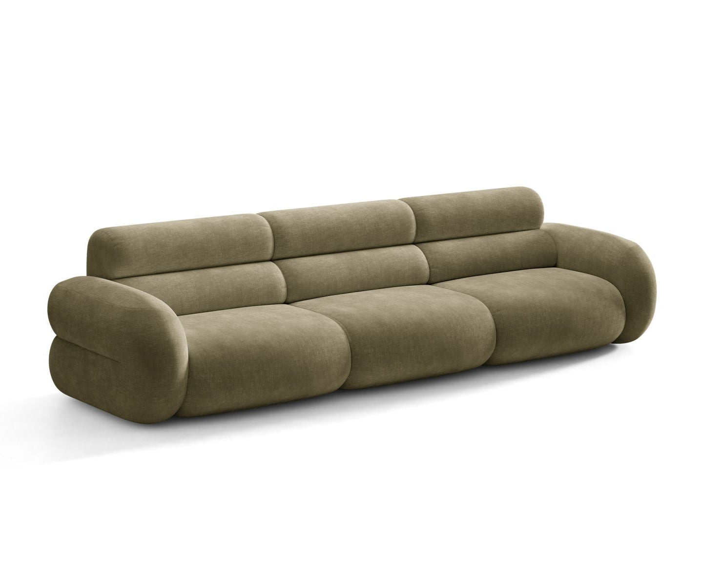 Sofa 4-osobowa NEO oliwkowy szenil