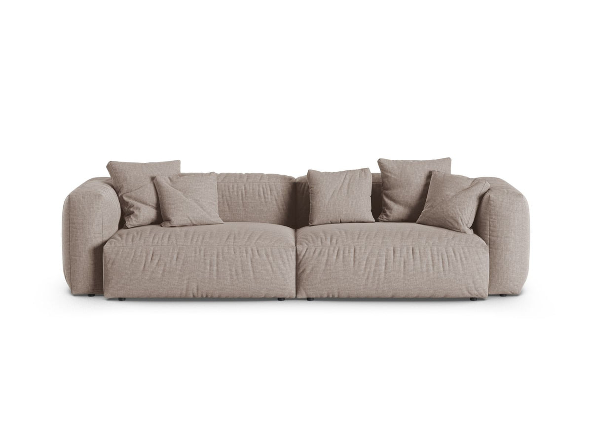 Sofa 4-osobowa XL MARTINA ciemnobeżowy – Micadoni