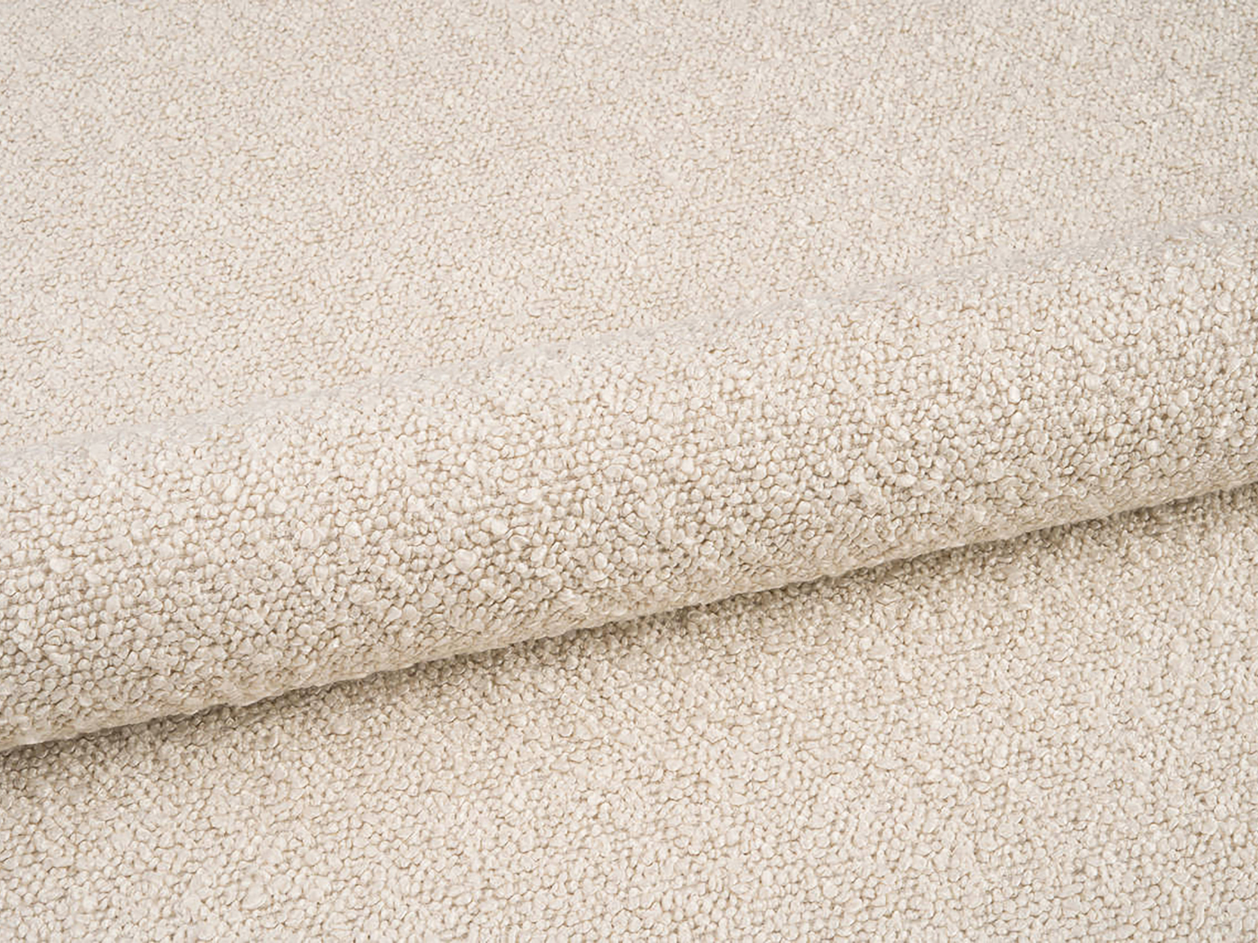 Bett LINEA beige Boucle