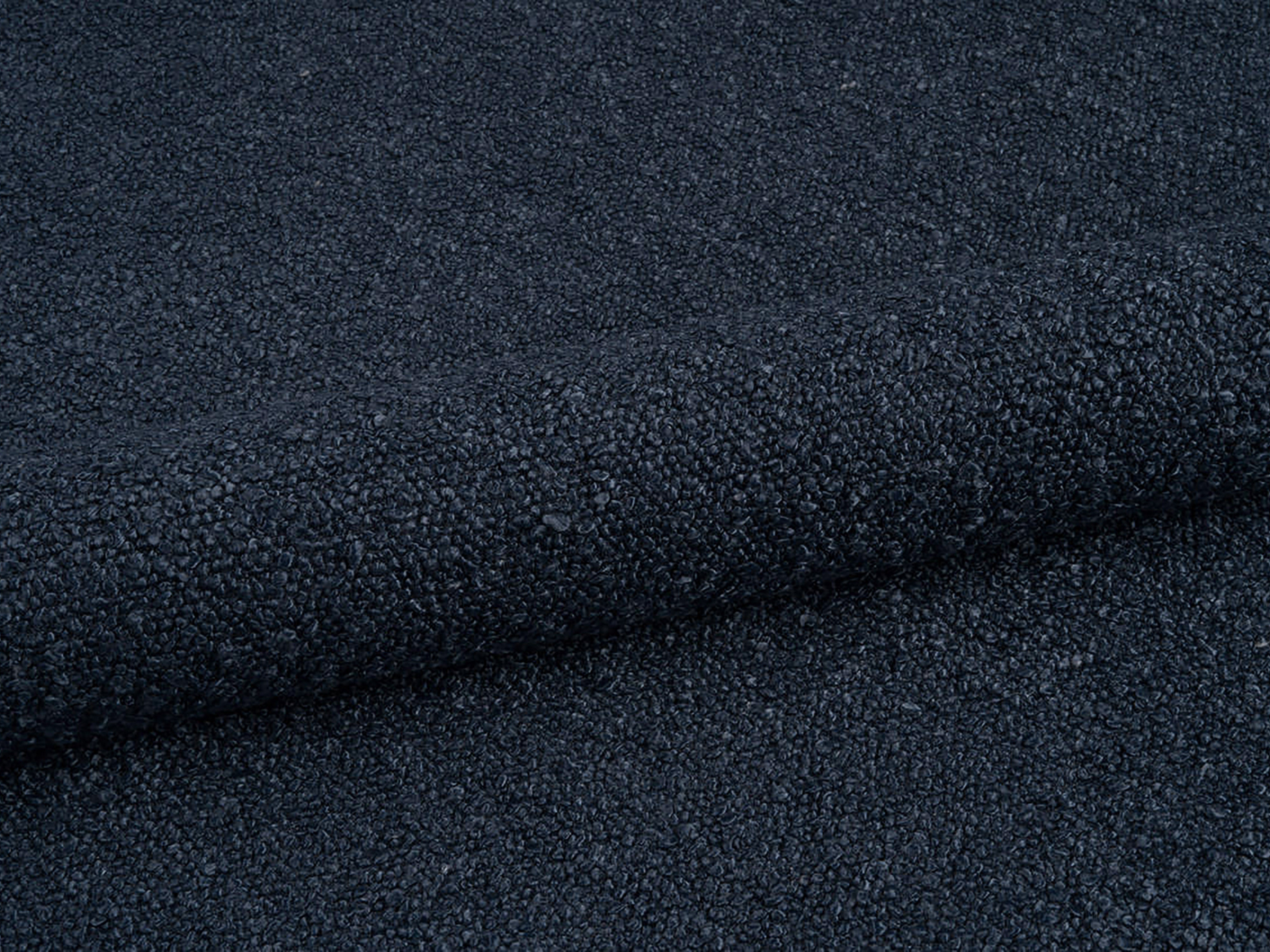 Bett LINEA dunkelblau Boucle