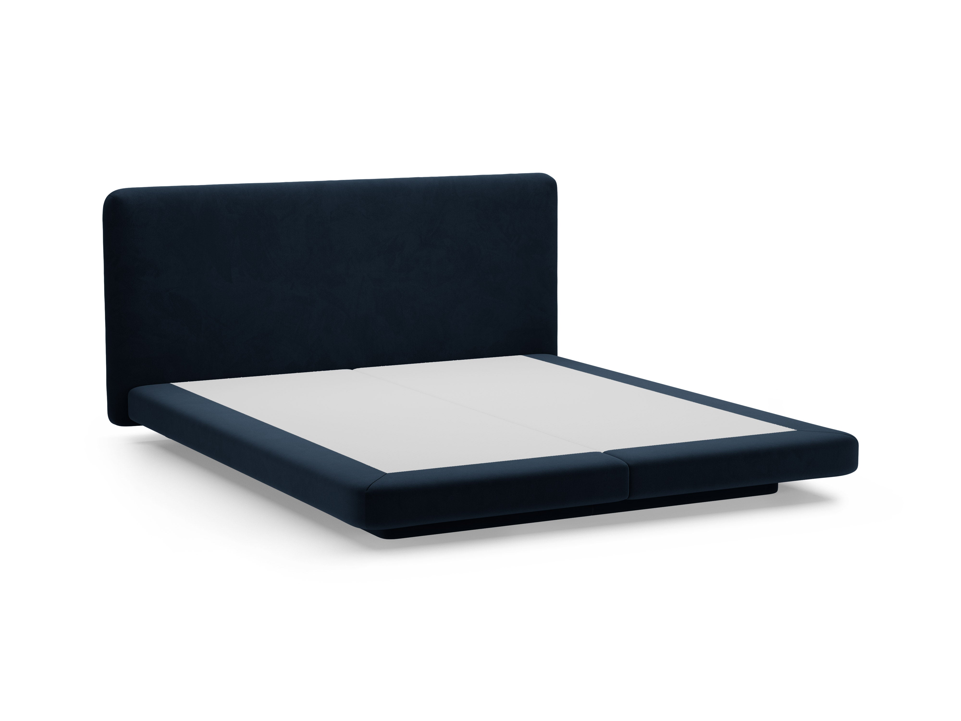 Samtbett LINEA marineblau