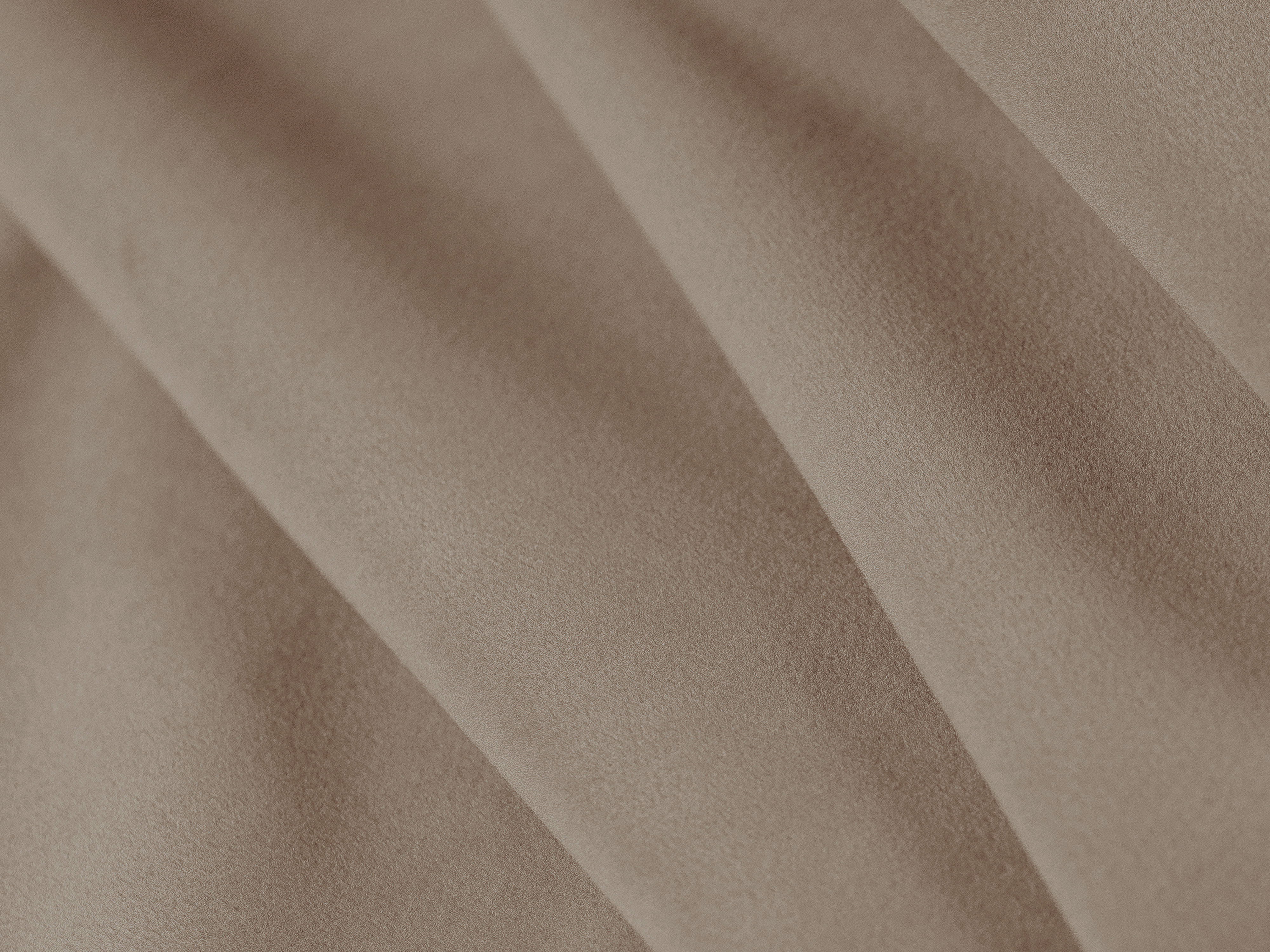 Samtbett LINEA Mandelbeige