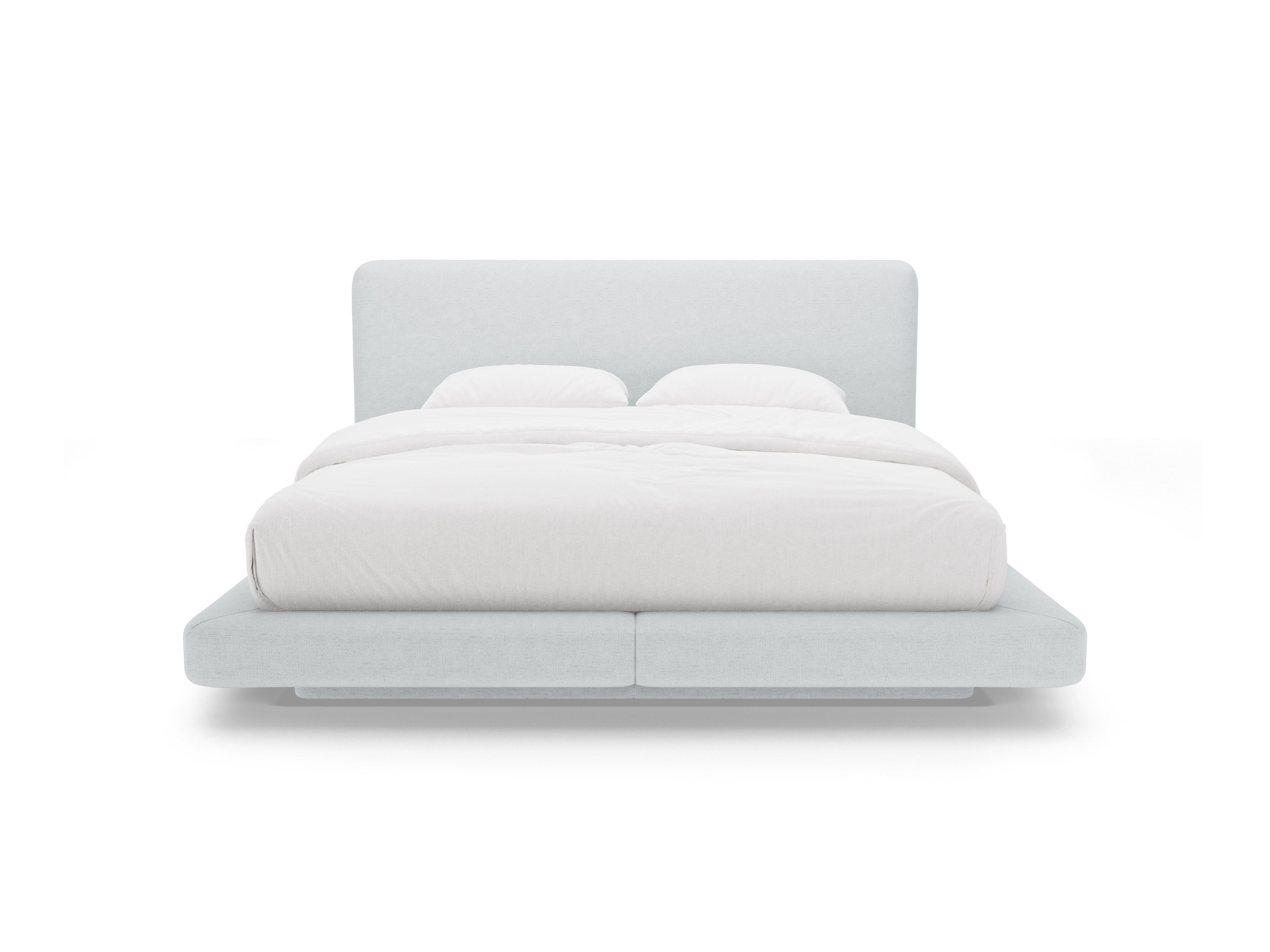 Bett LINEA hellgrau