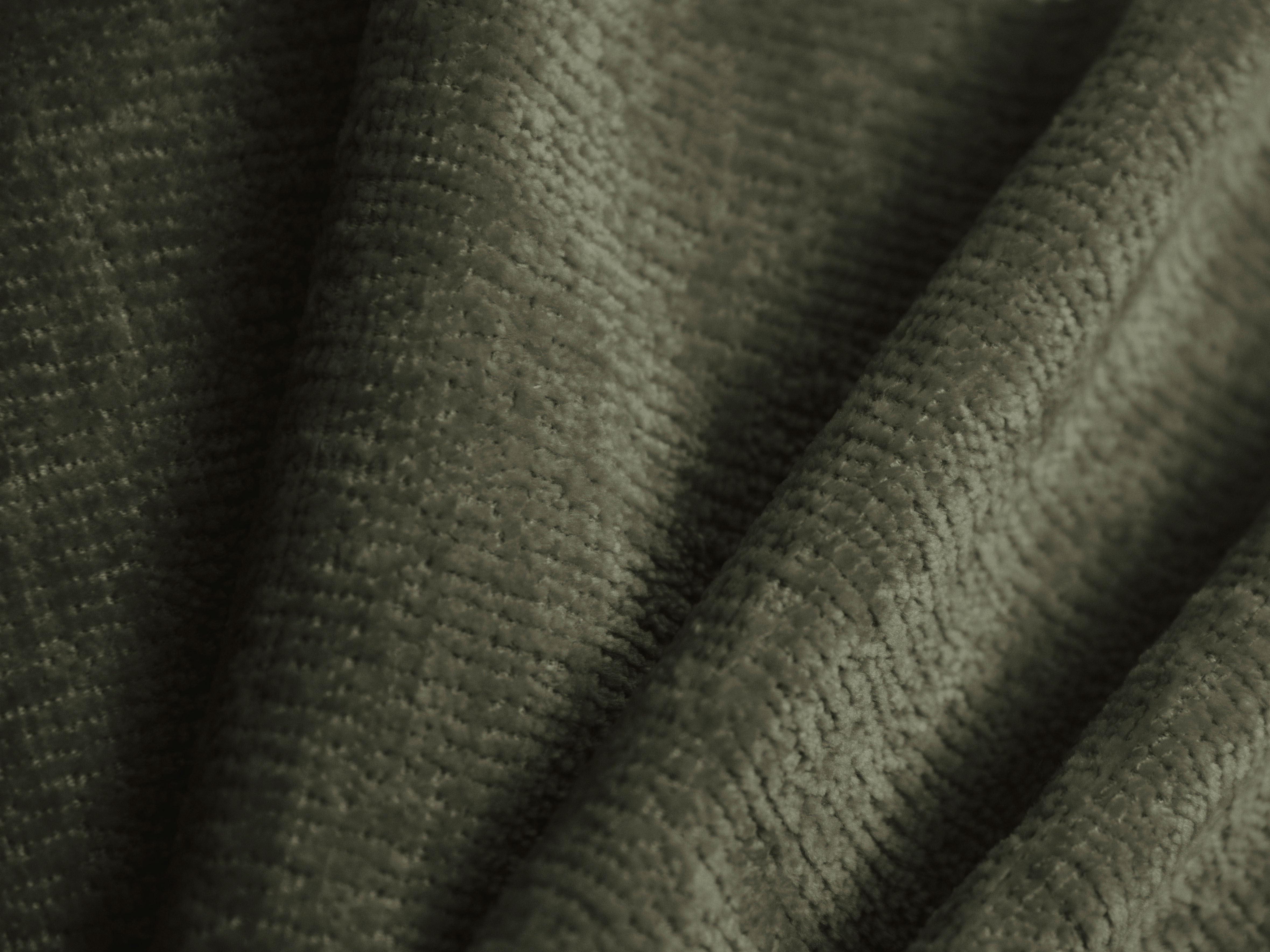 Łóżko OVALO zielony szenil