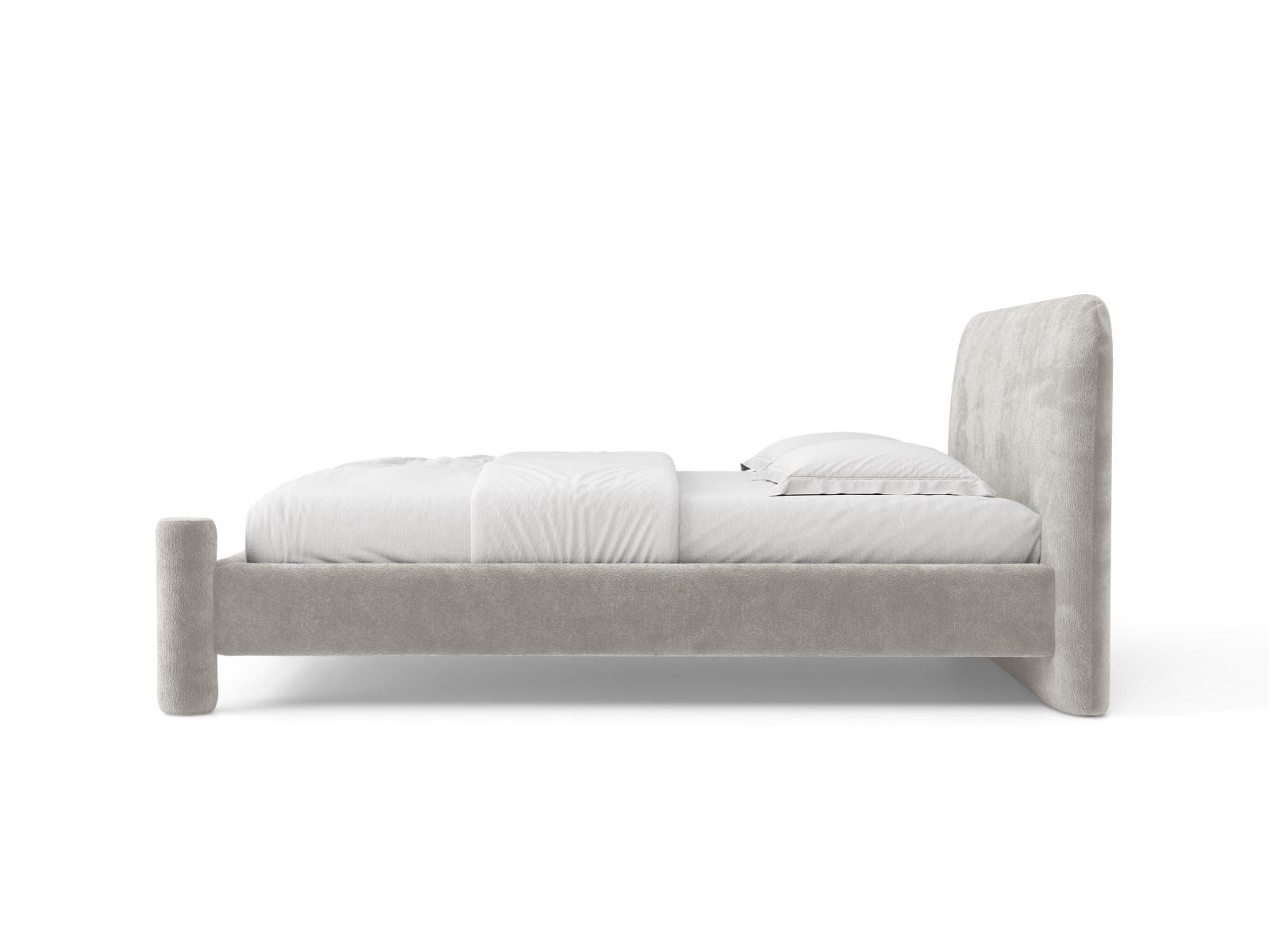 Łóżko VERA jasnoszary szenil