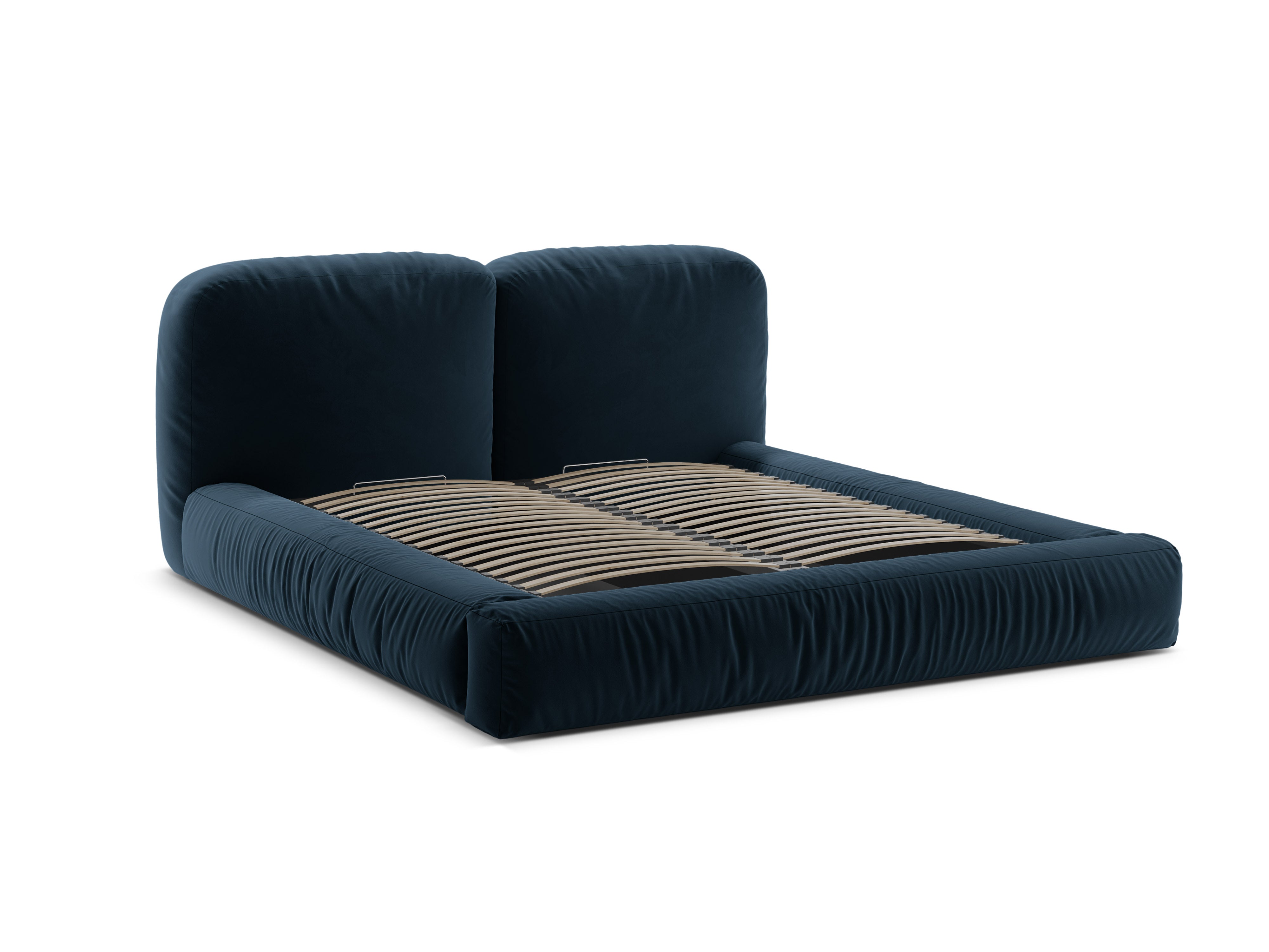Velvet Bed MARTINA Navy Blue