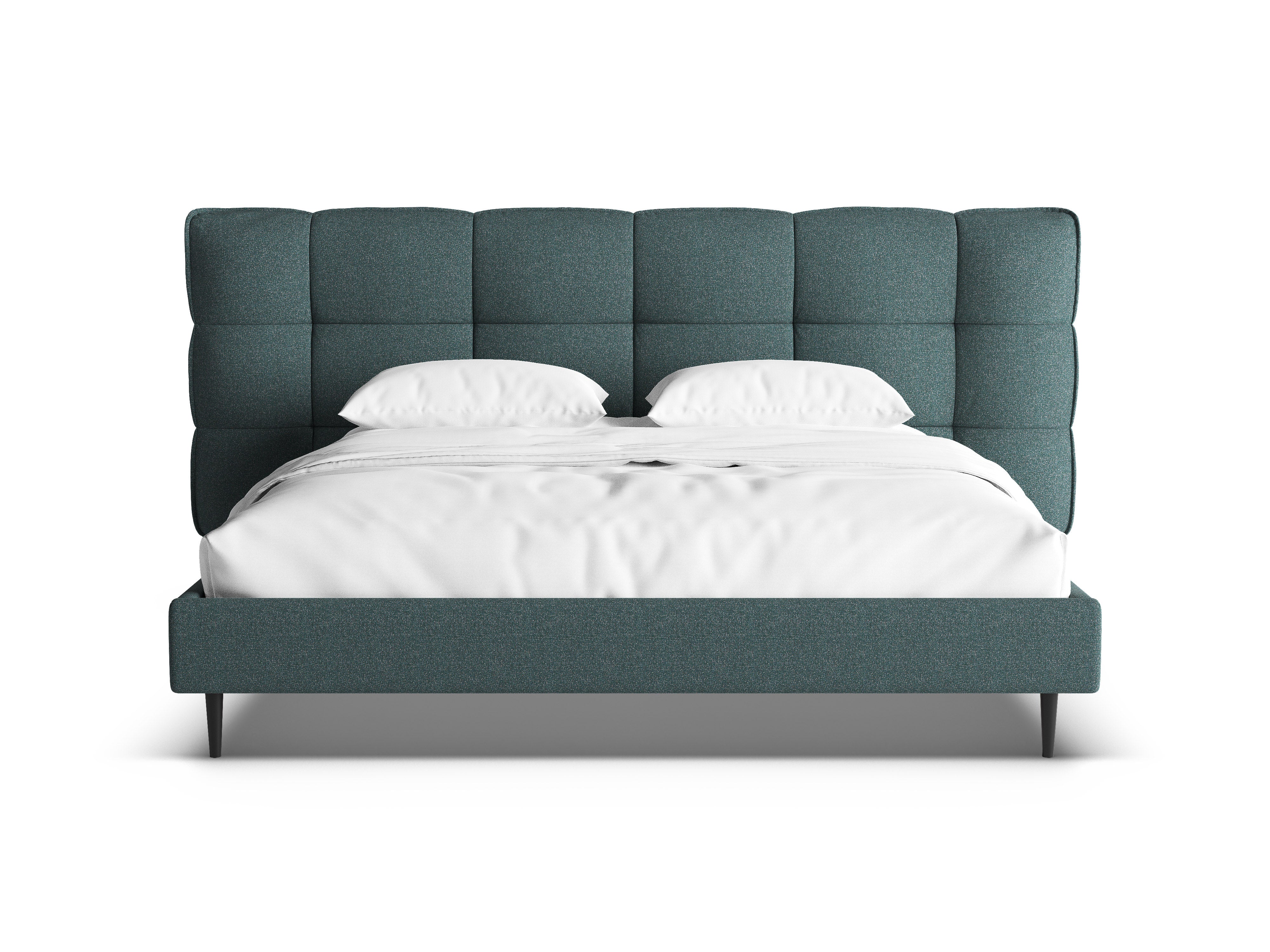 Bett ERIC grün blau meliert