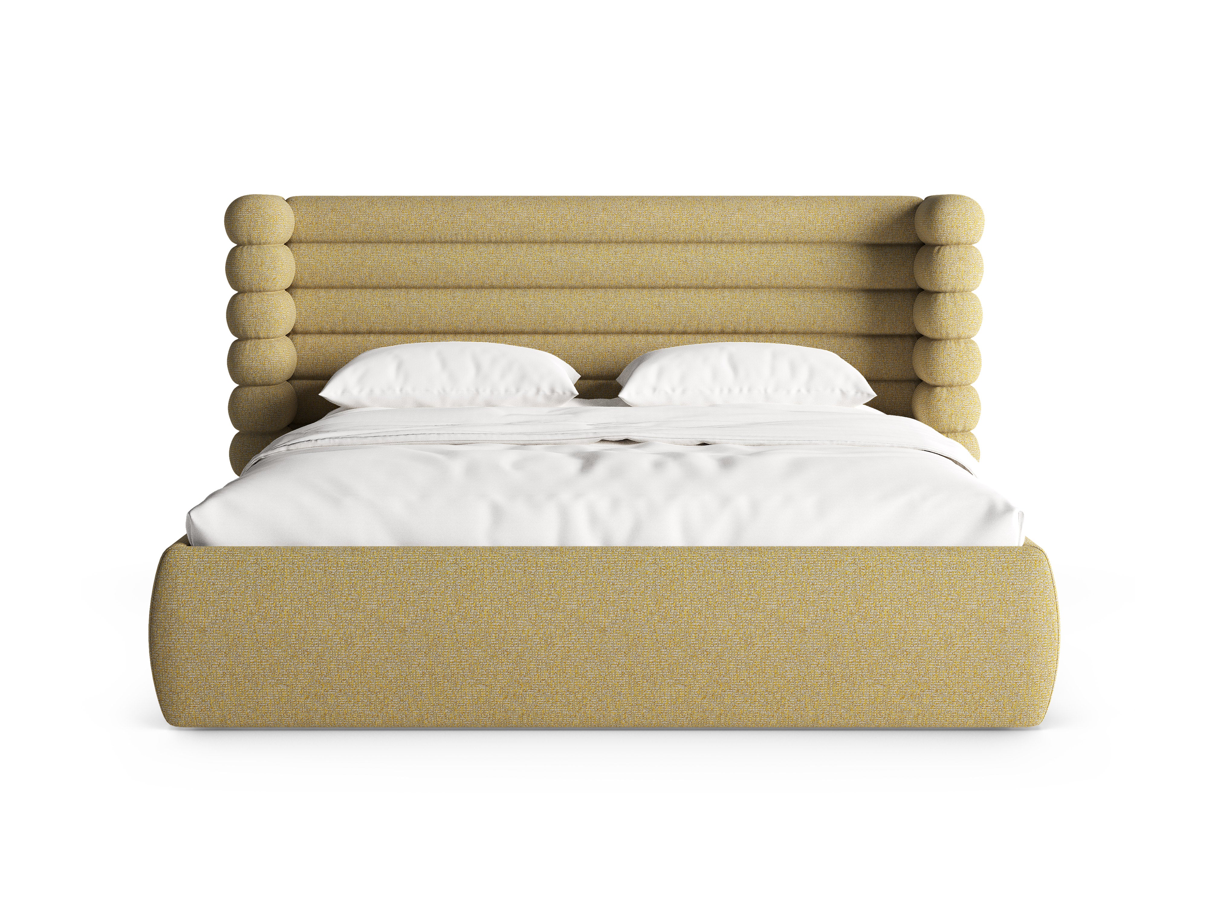 Bett MOUNT Sonnenblumen-Gelb Melange