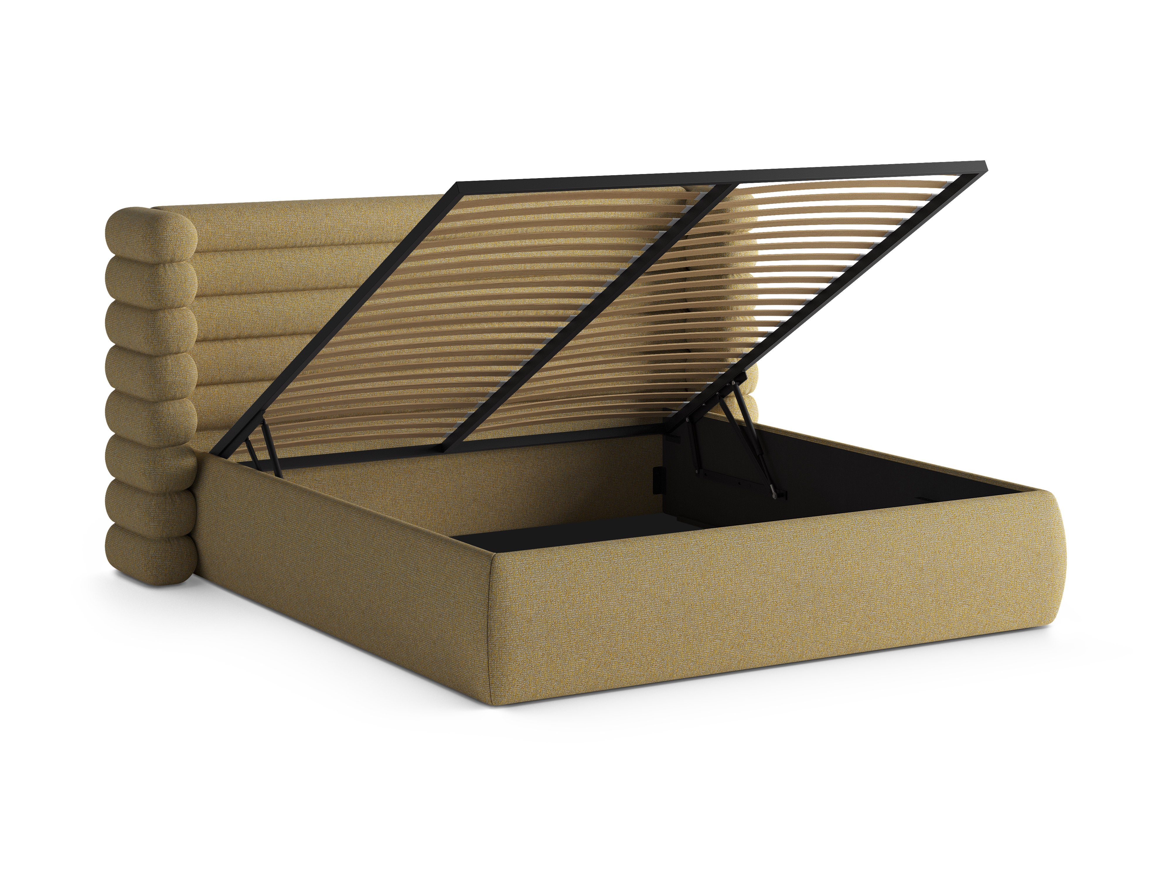 Bett MOUNT Sonnenblumen-Gelb Melange