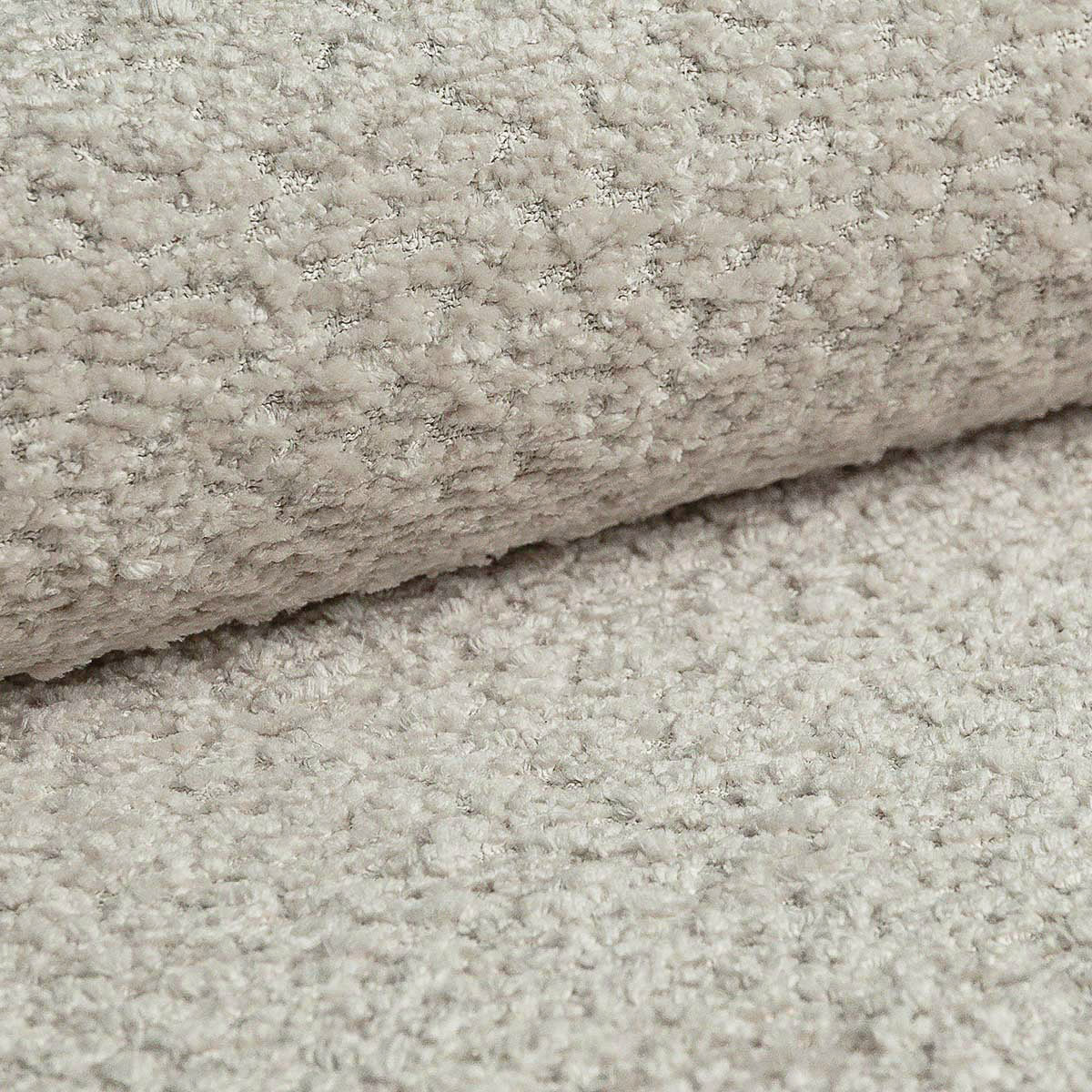 Łóżko MOUNT jasnobeżowy boucle