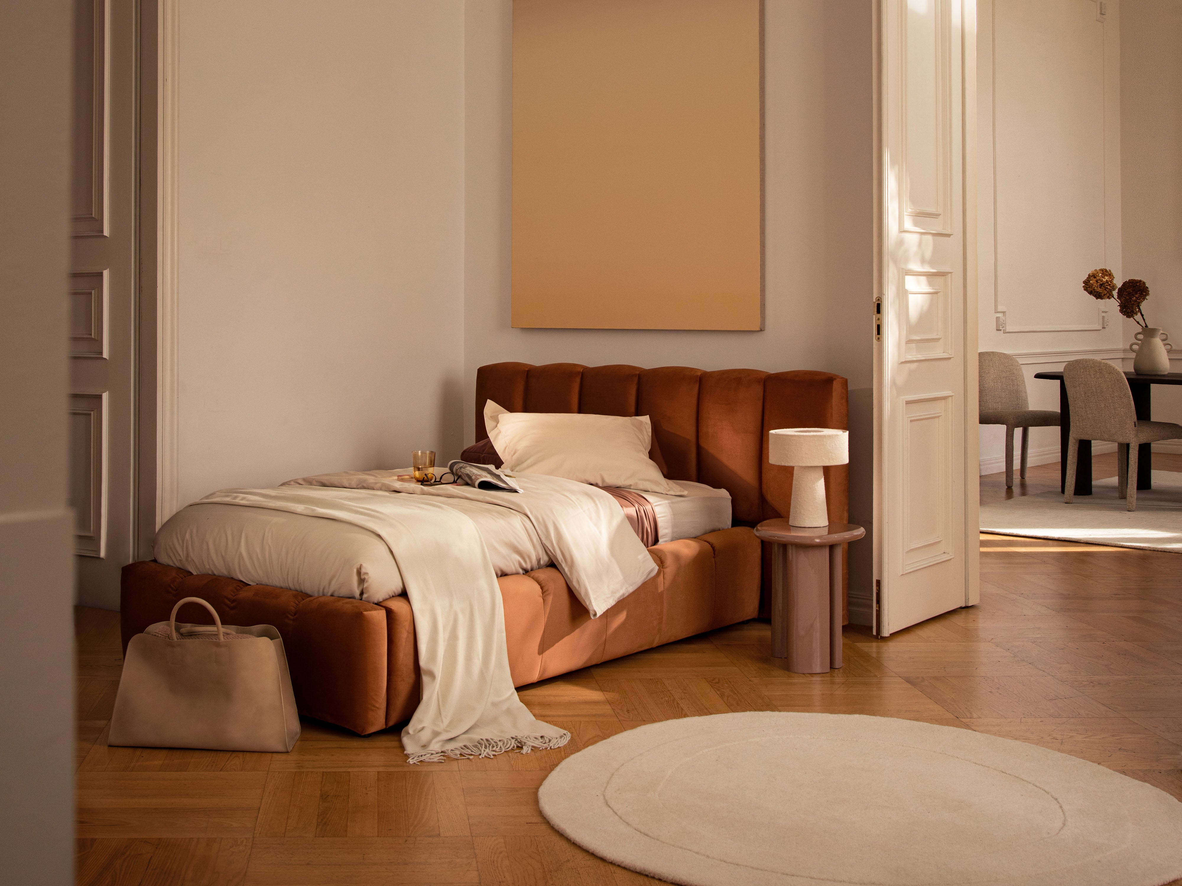 Velvet Bed LUPINE Yellow