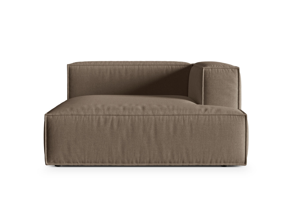 Szezlong prawostronny szeroki NURIA cappuccino – Micadoni