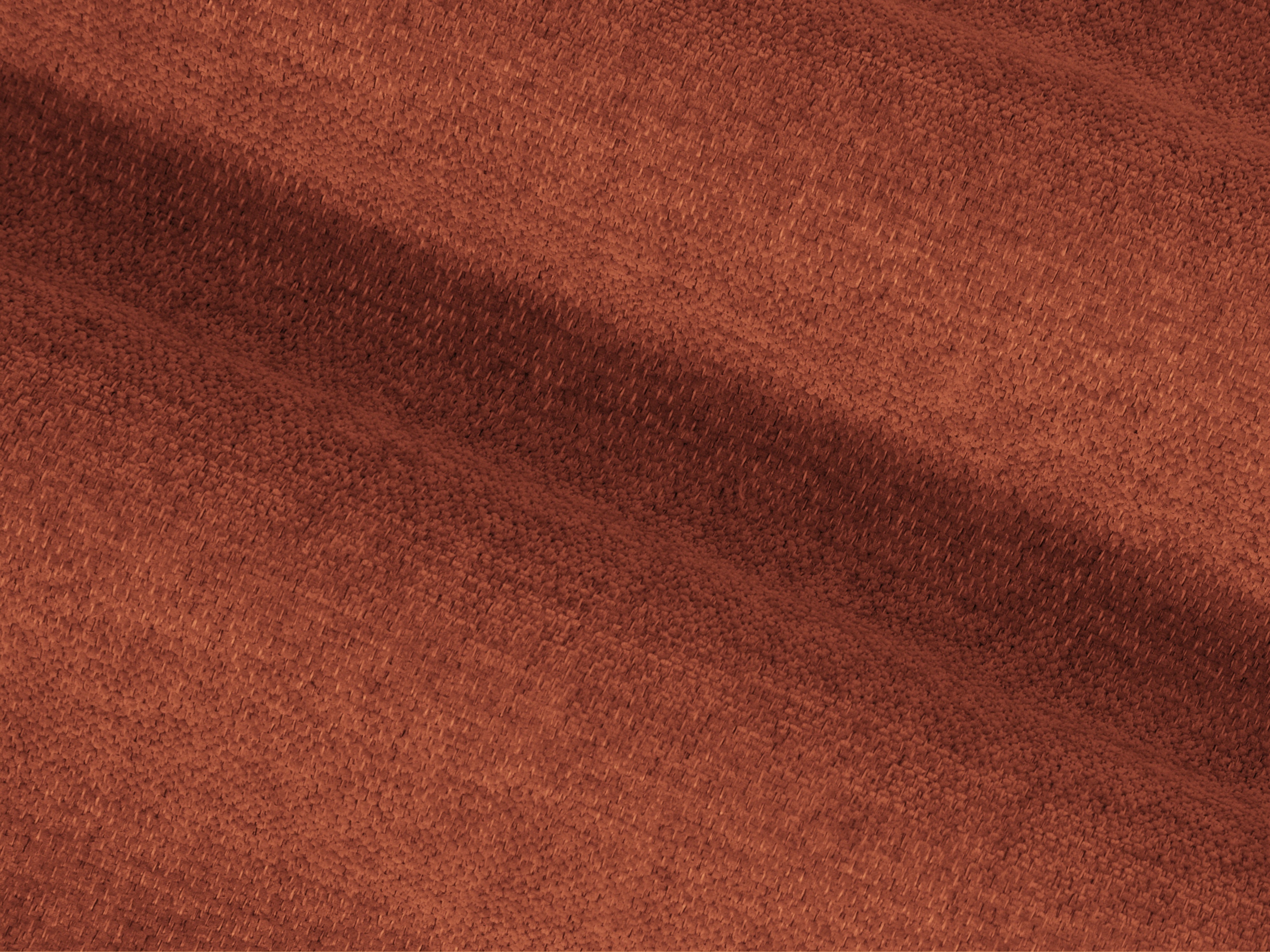 Sofa narożna lewostronna LISA terracotta szenil