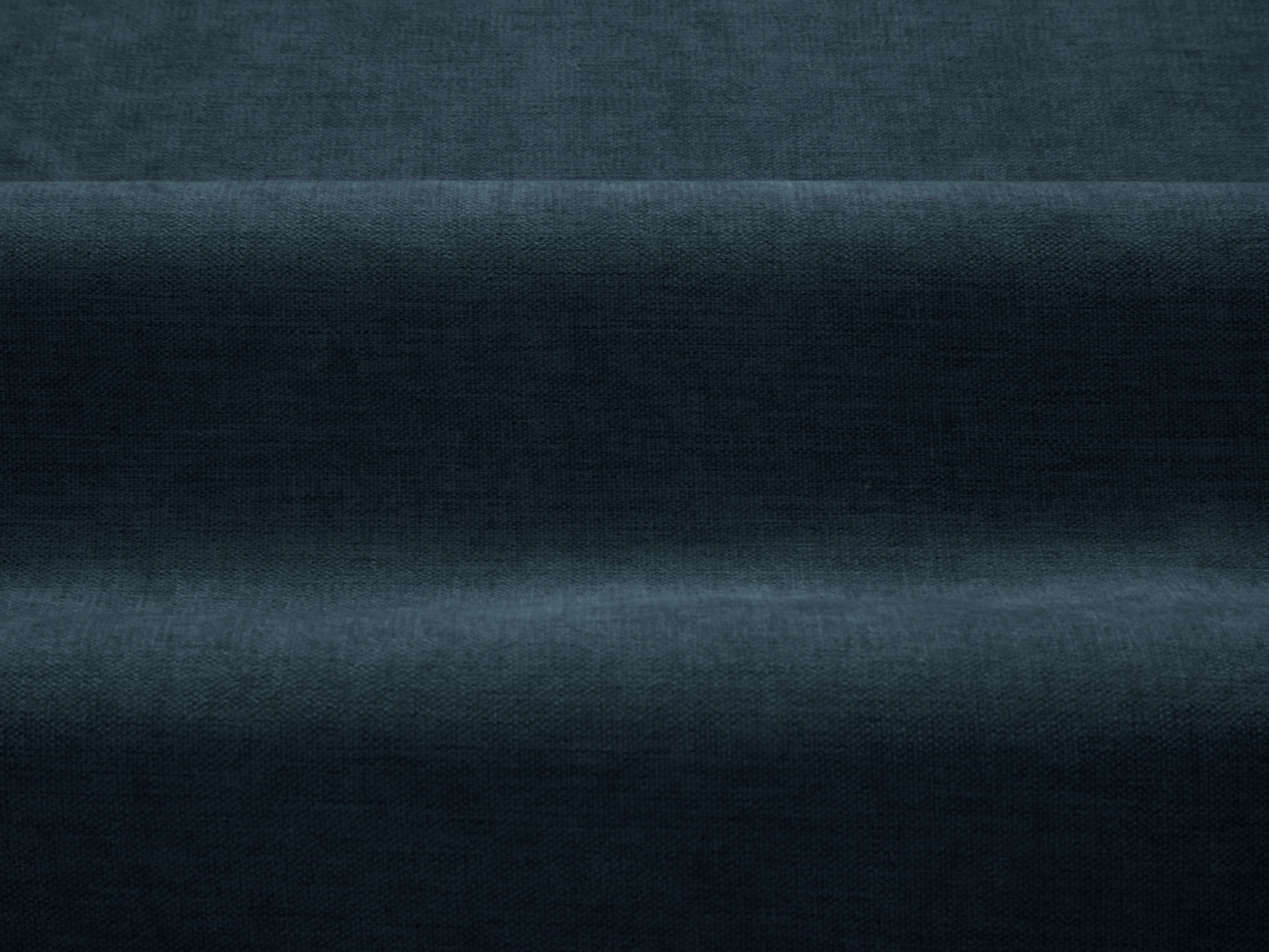 Left-sided corner sofa ADA sea blue chenille