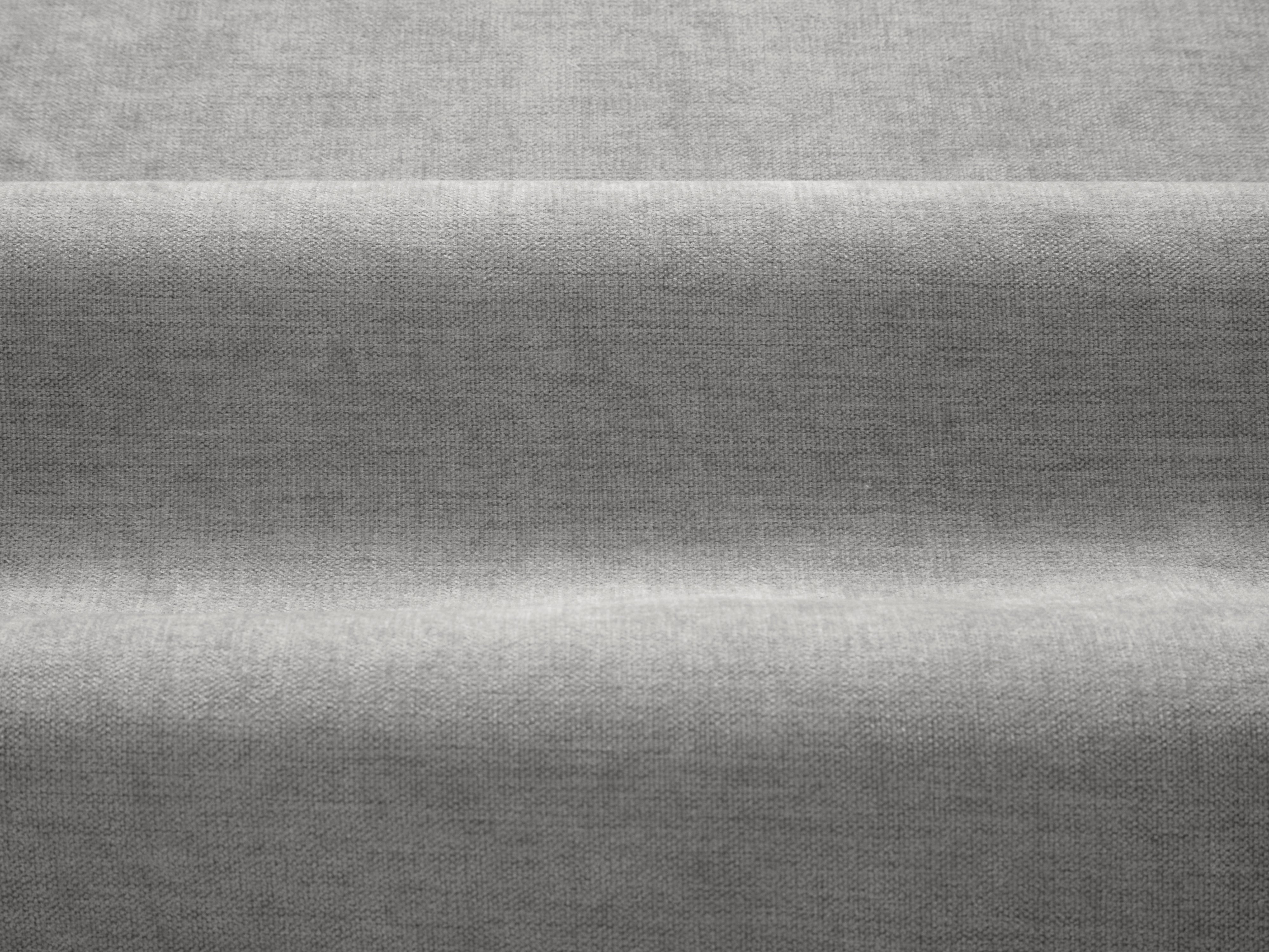 Left-sided corner sofa ADA light gray chenille