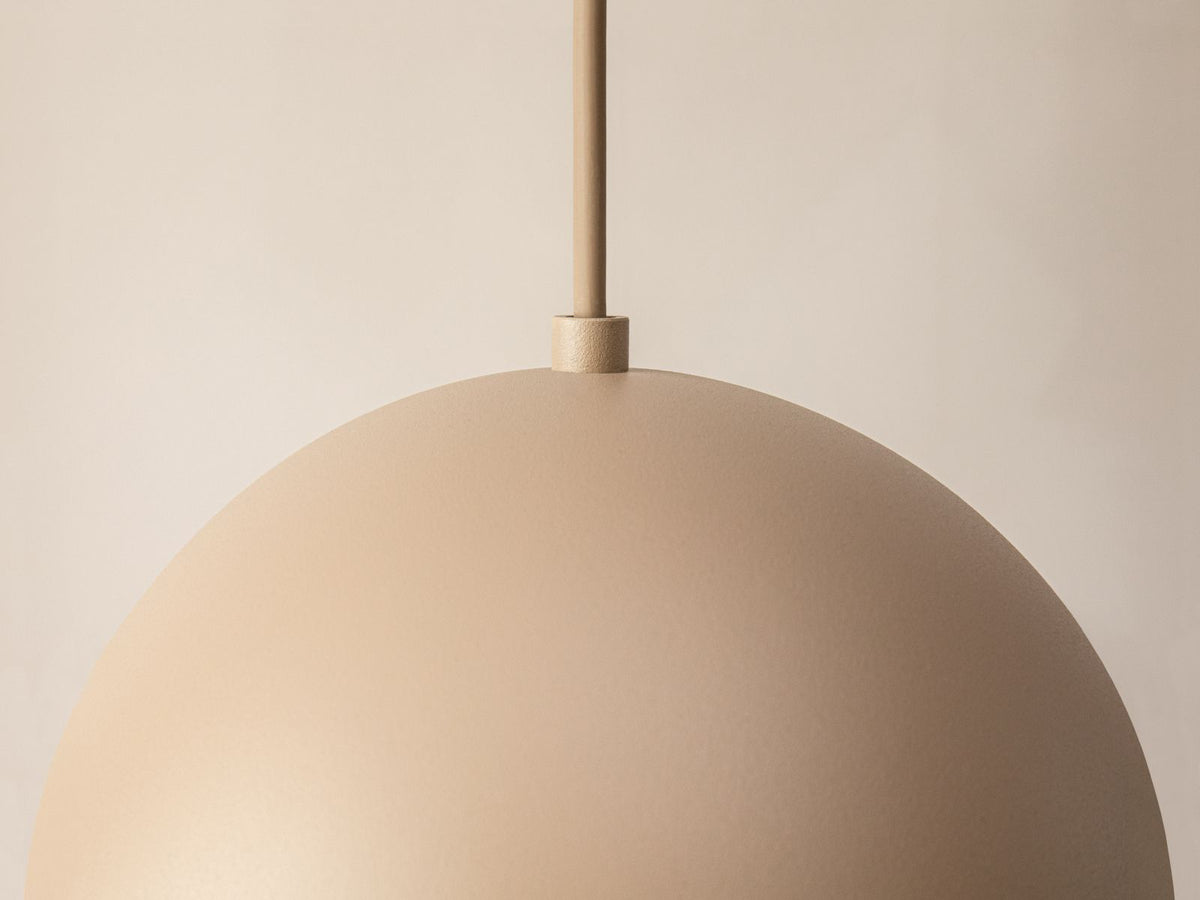 Lampa wisząca KORA piaskowy – ujęcie 4