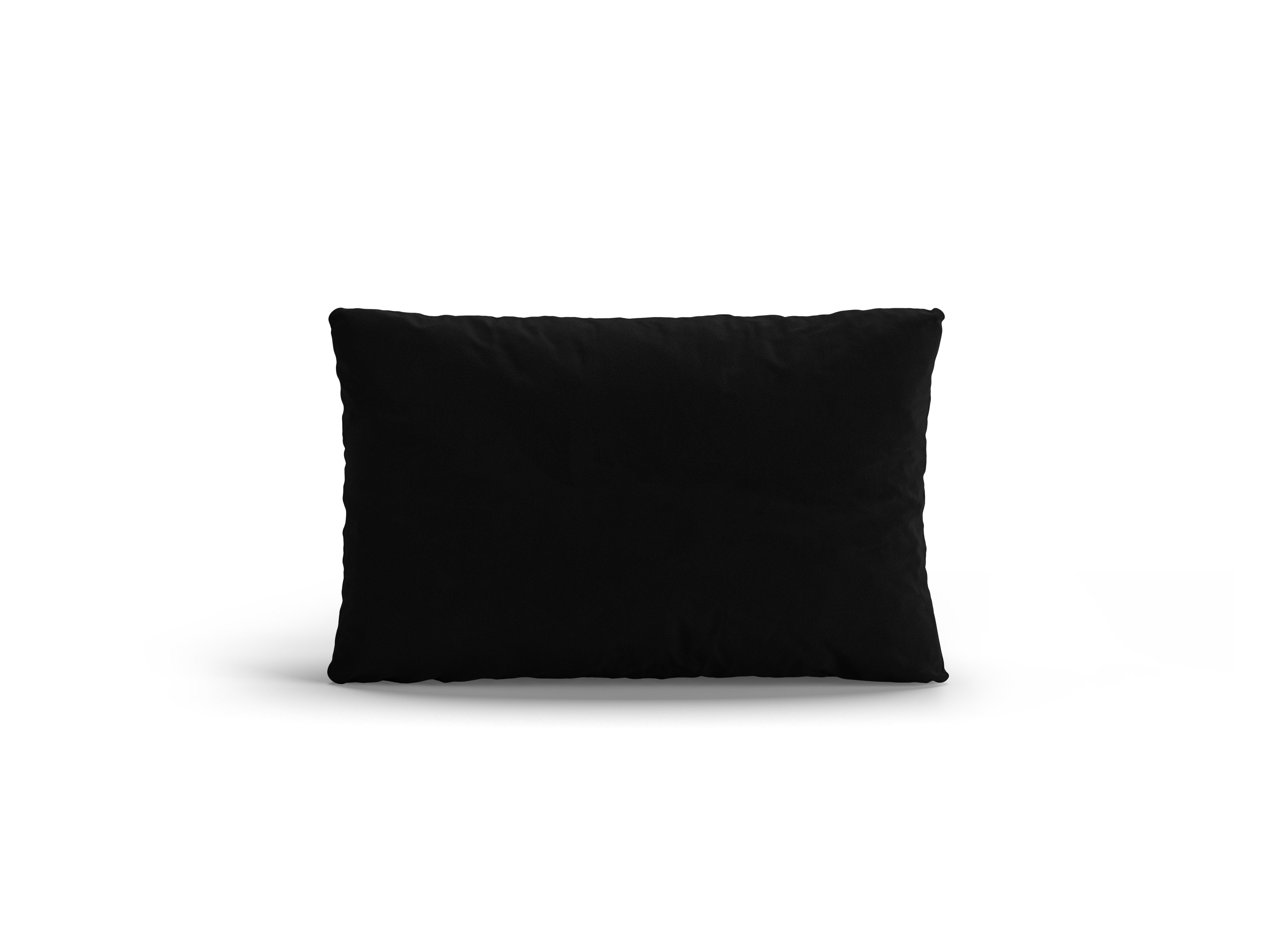 Velvet Cushion POPPY Black