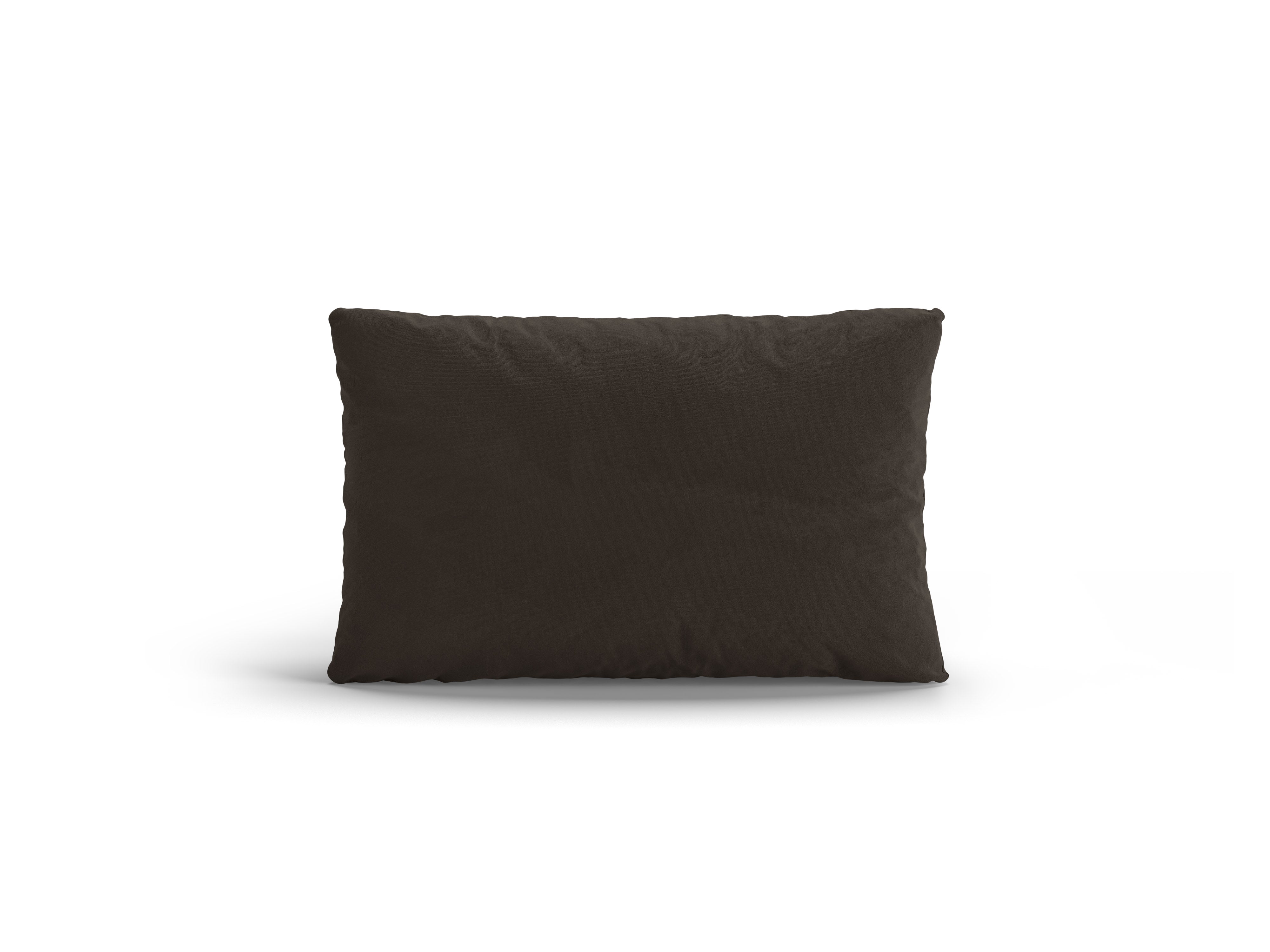 Velvet Cushion POPPY ebony