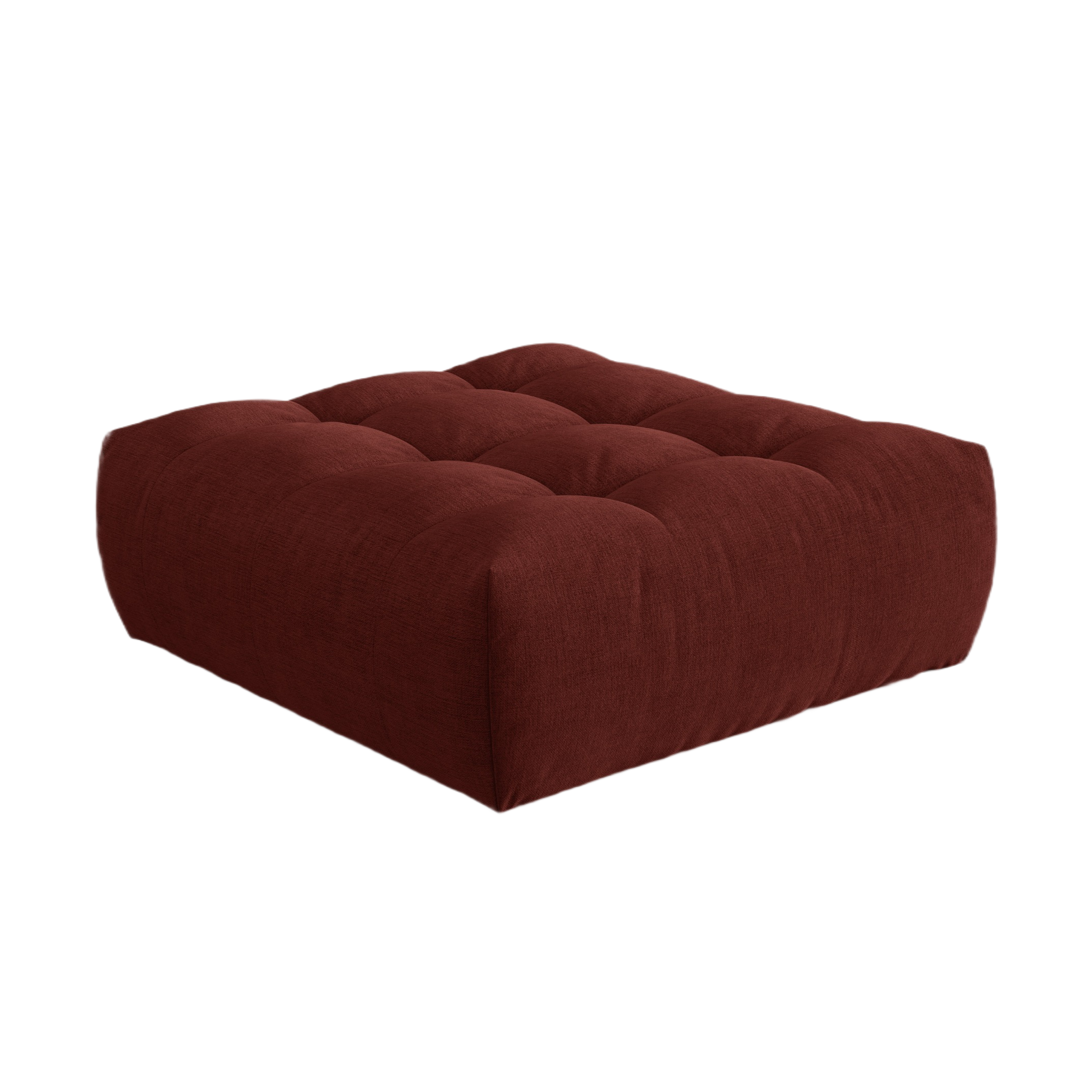 Puf BLOOM czerwony szenil
