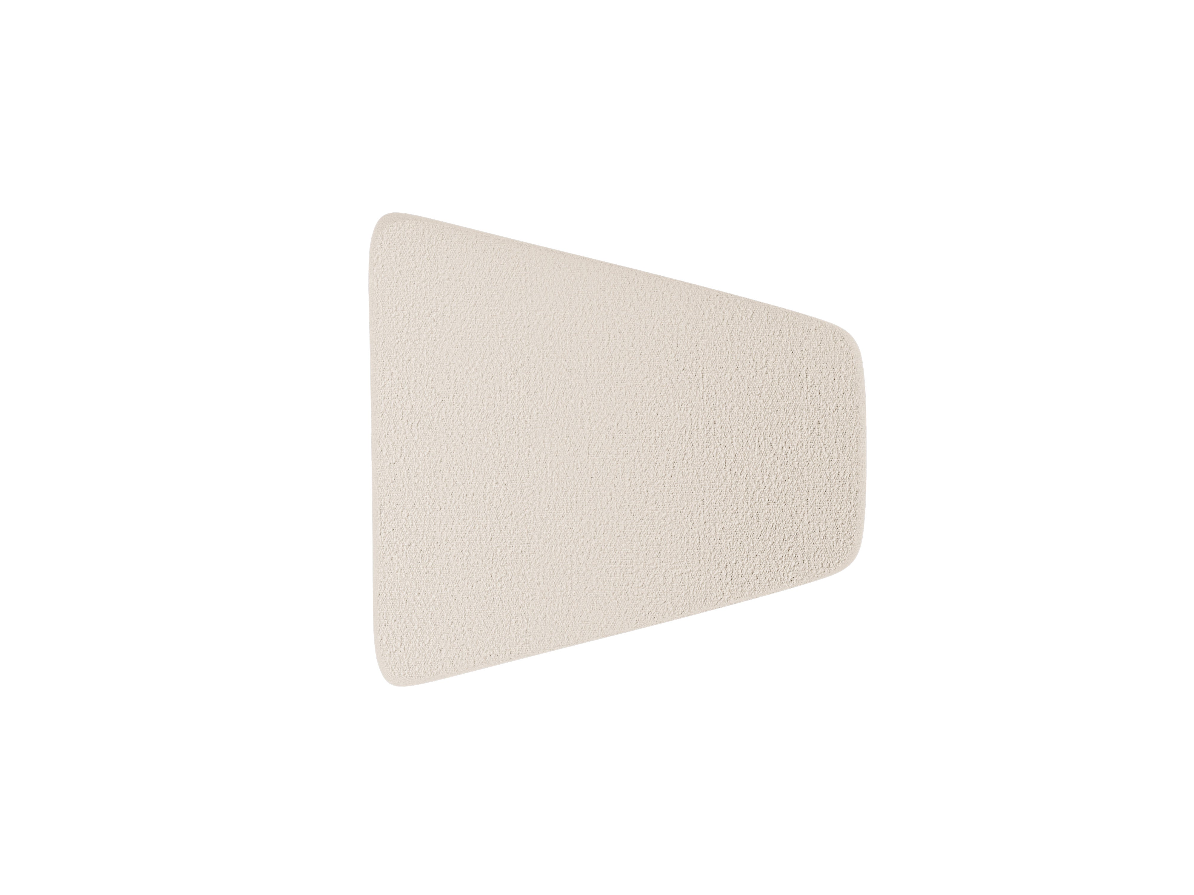 Miley Beige Boucle Pouf