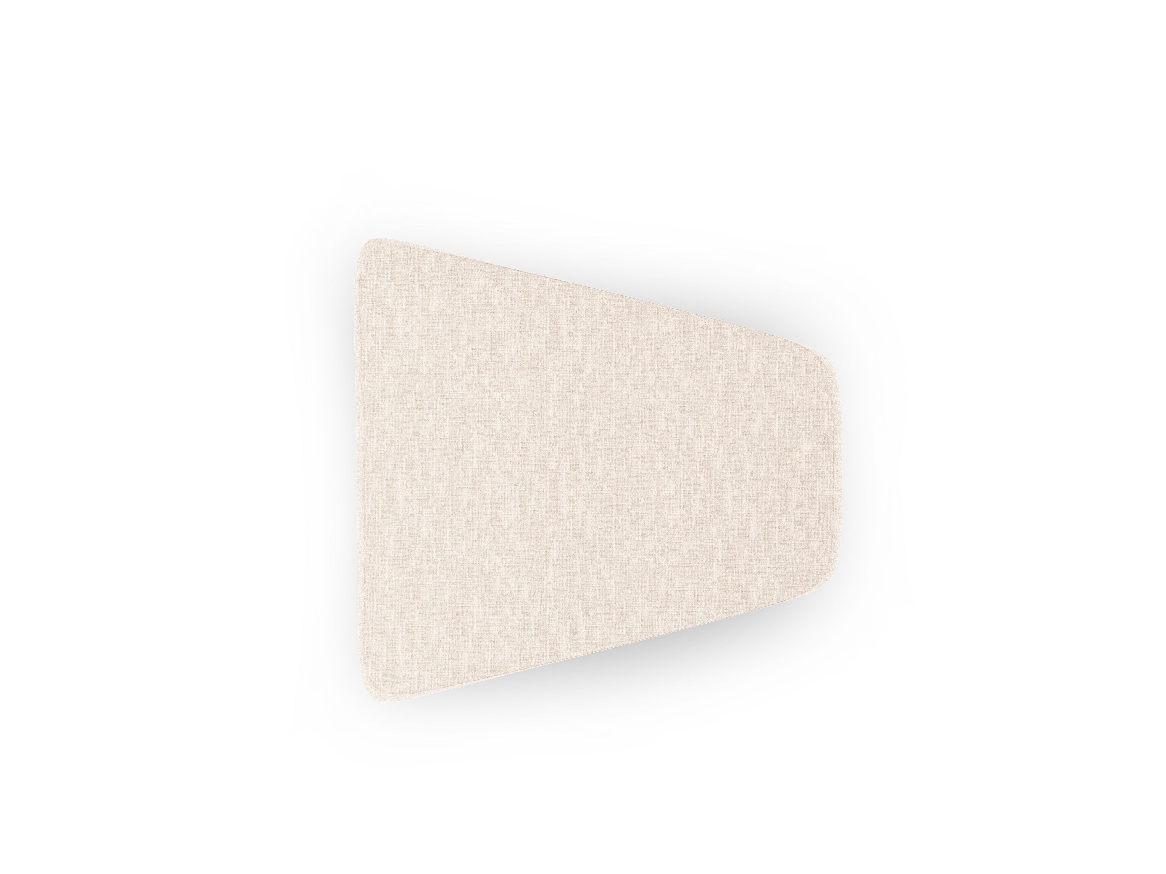 MILEY Puff Ivory Chenille