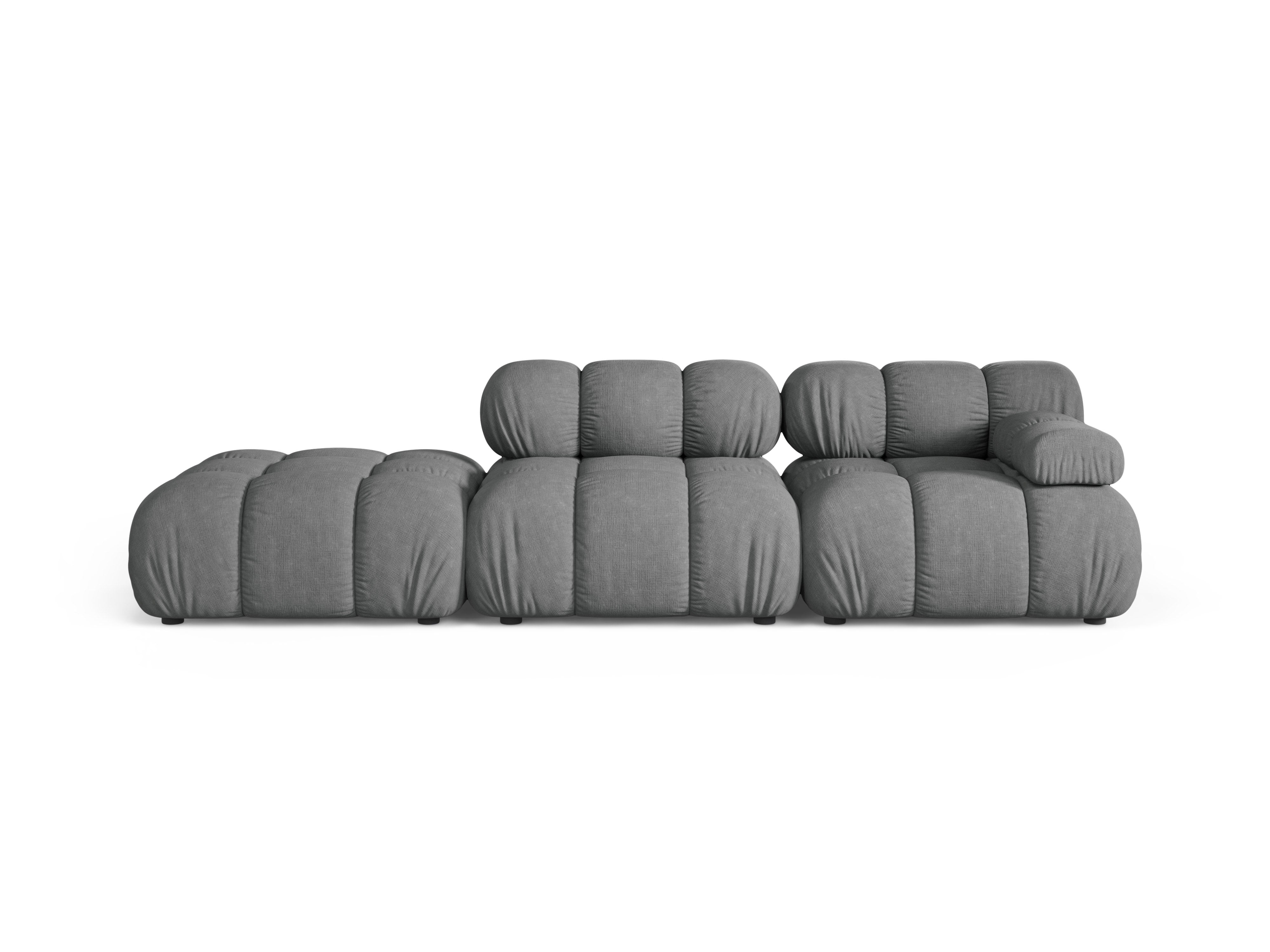 Sofa modułowa otwarta lewostronna BELLIS szary