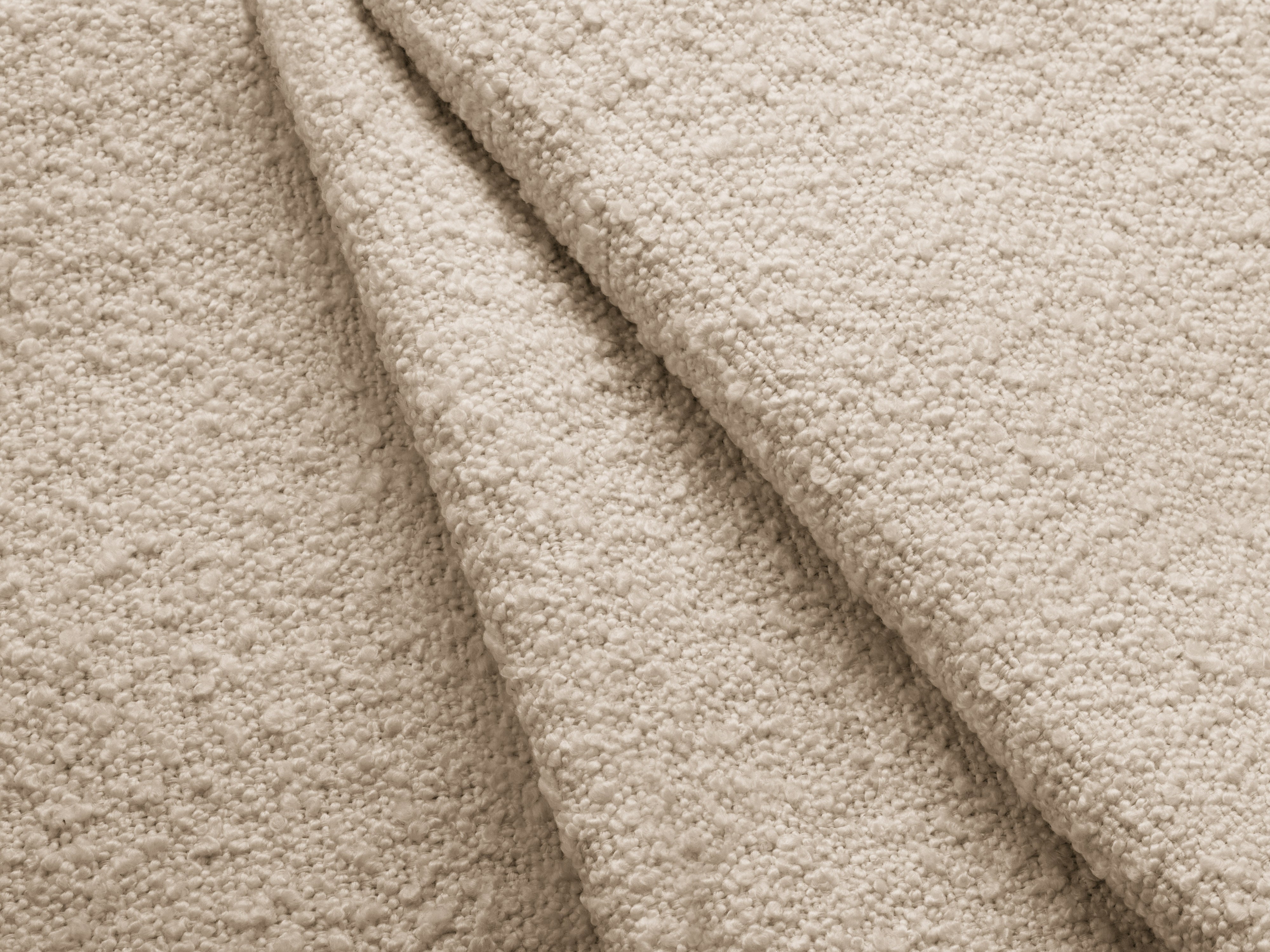Sofa modułowa lewostronna 6-osobowa MILEY beżowy boucle