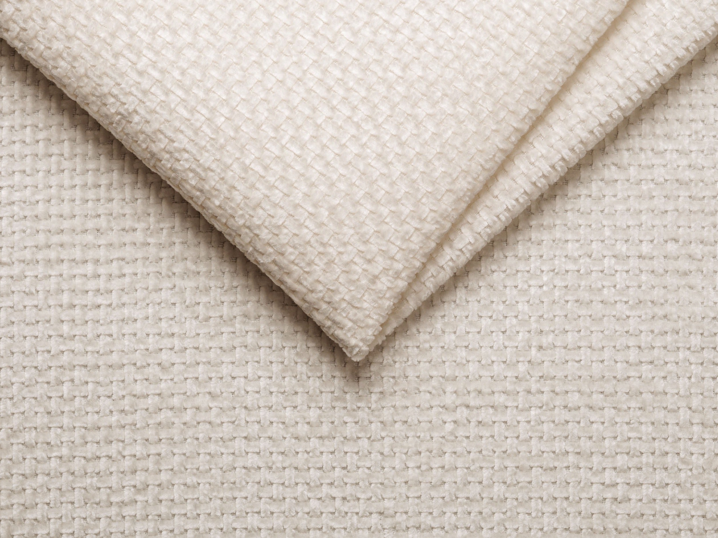 Sofa modułowa prawostronna 6-osobowa MILEY kość słoniowa szenil