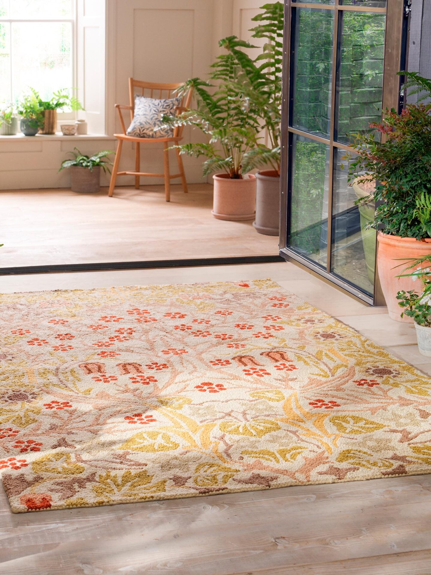 BLACKTHORN WHEAT Outdoor-Teppich beige 