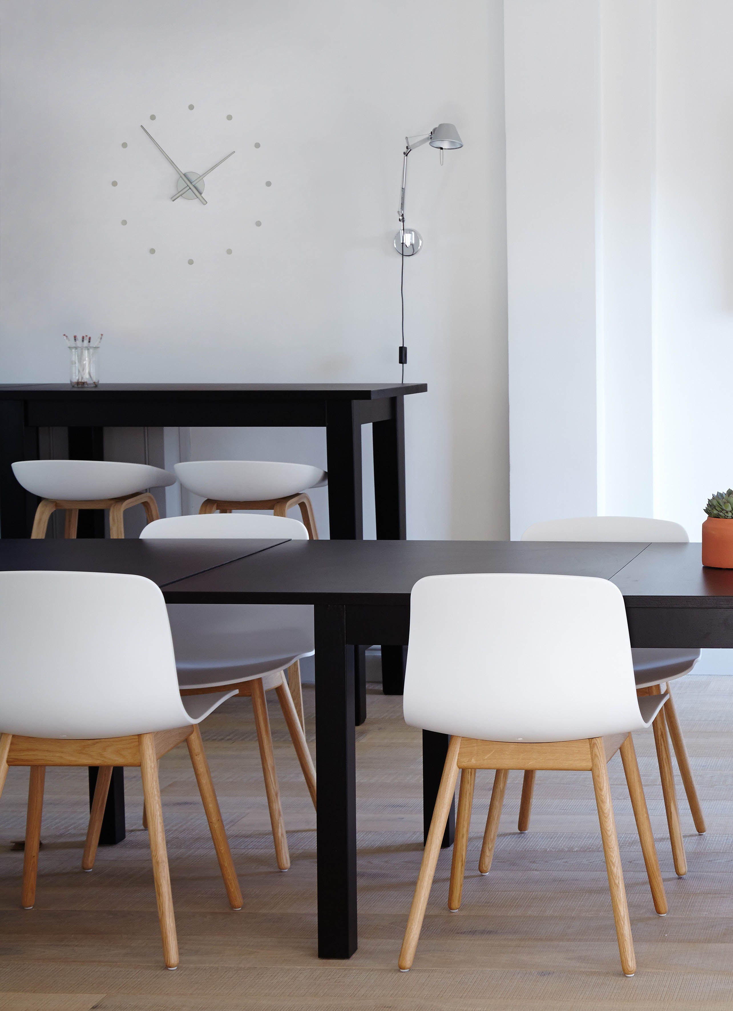 Wanduhr OJ MINI silber