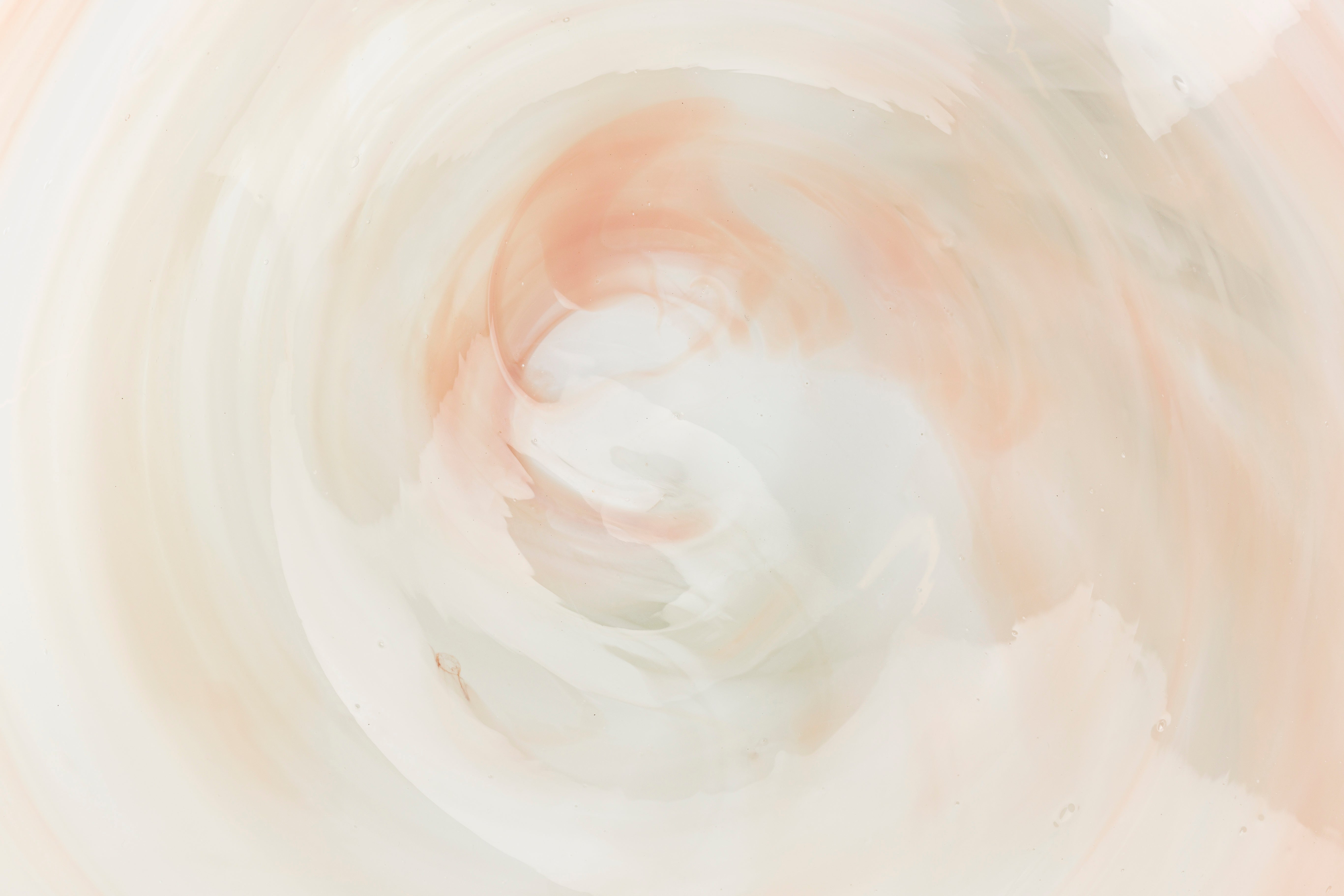 Misa szklana MARIA biały z różowym